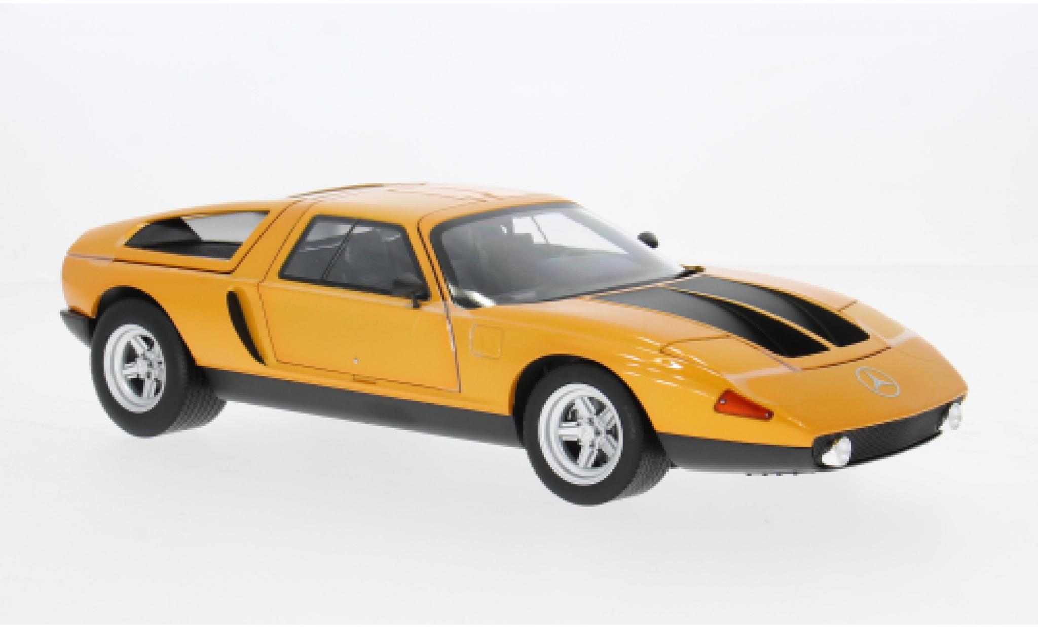 Mercedes C111 1/18 Norev -II oranje 1970 1:18 modelauto