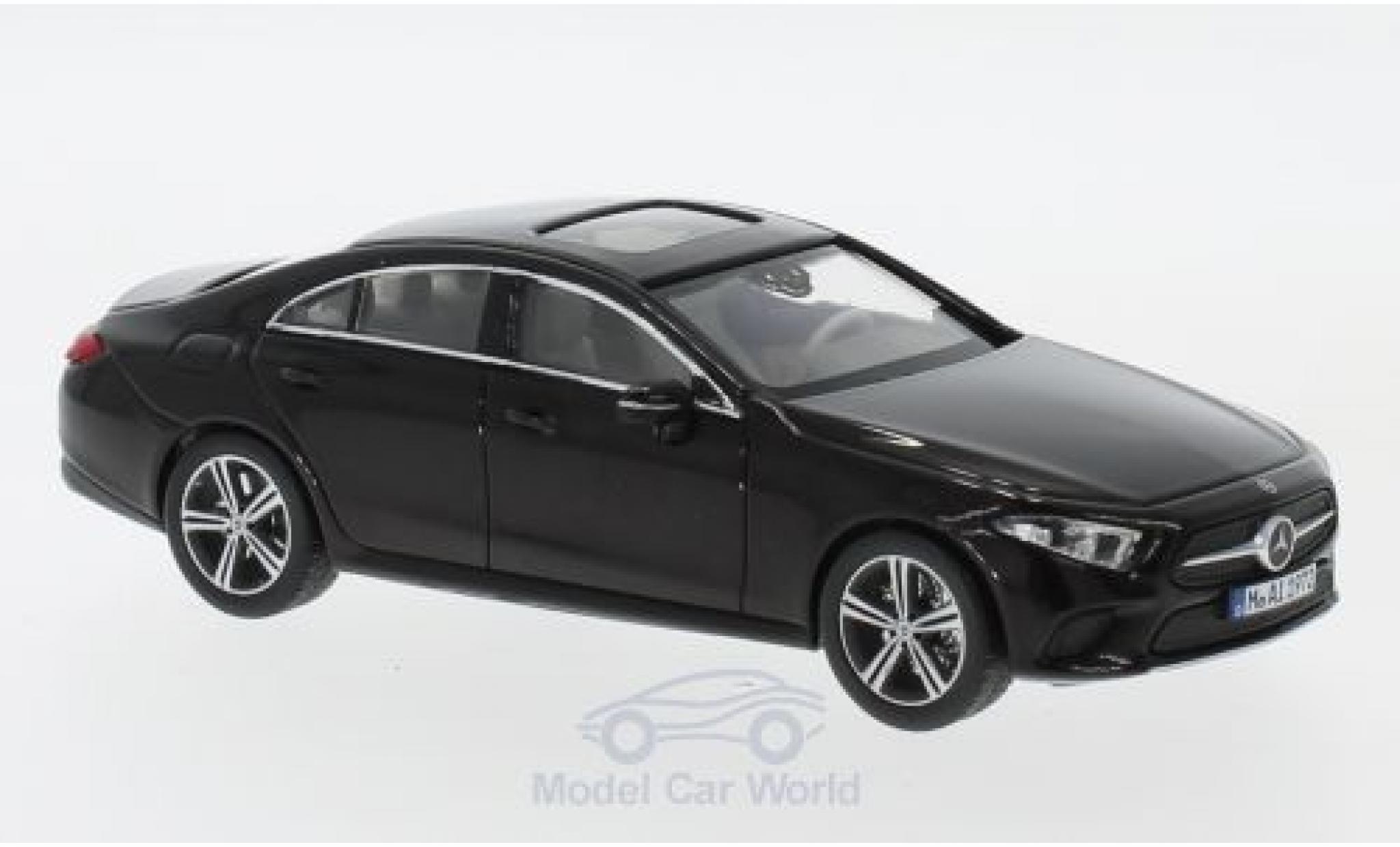Mercedes CLS 1/43 Norev metallic rood 2018 modelauto