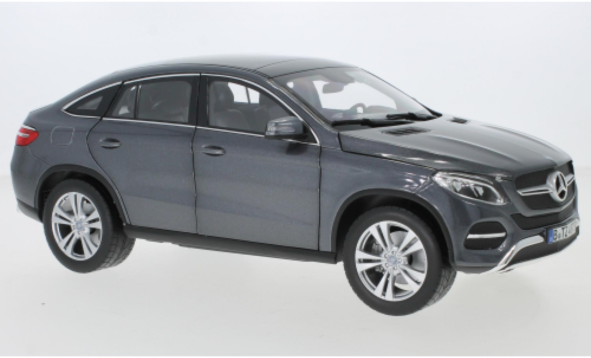 Mercedes Classe GLE 1/18 Norev GLE Coupe (C292) metallic grijs 2015 modelauto