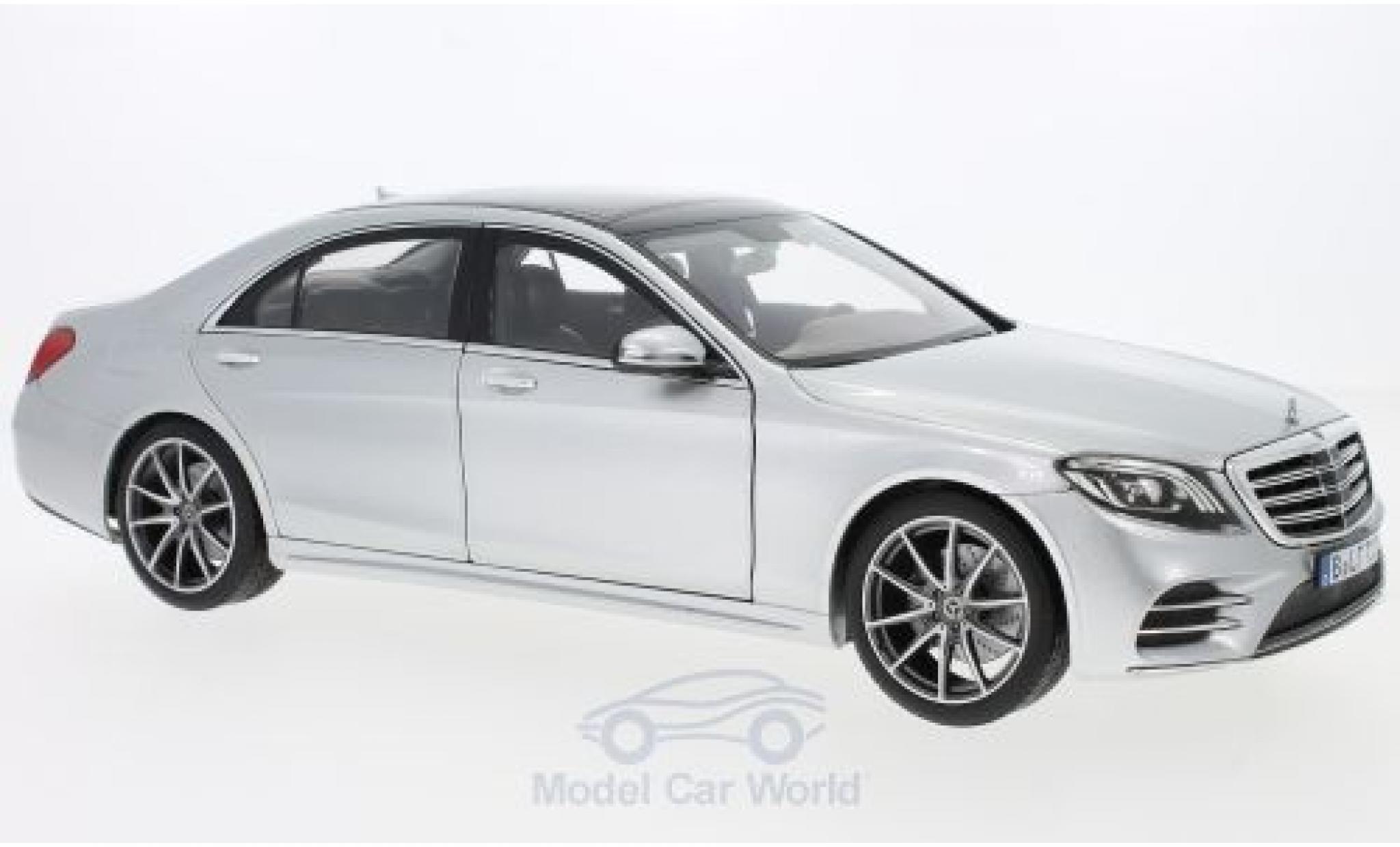 Mercedes CLA 1/18 Norev S-Class AMG Line grijs 2018 modelauto