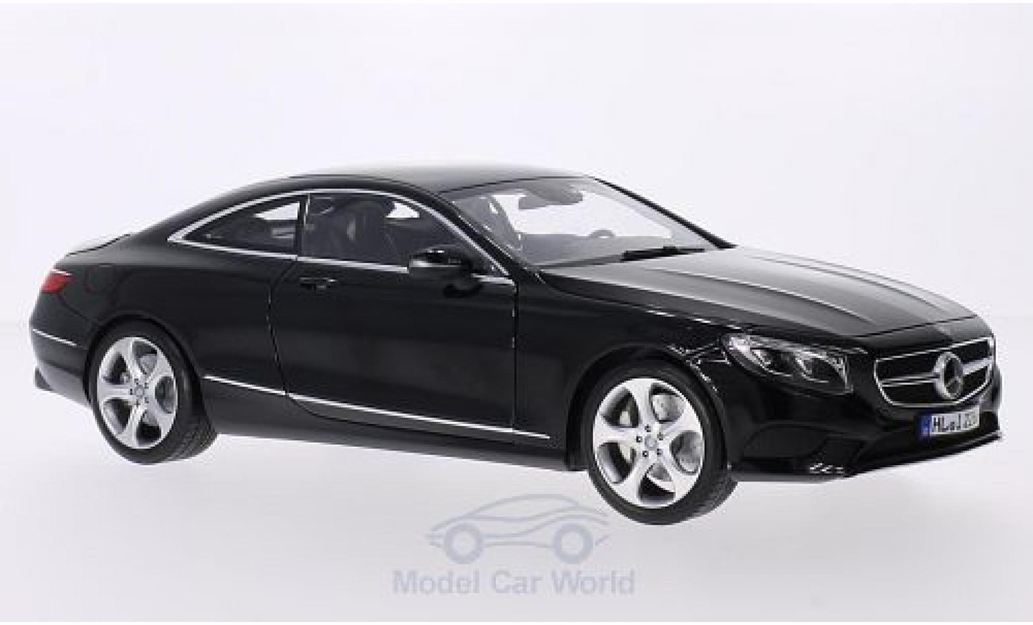 Mercedes Classe S 1/18 Norev Coupe (C217) zwart 2014 modelauto