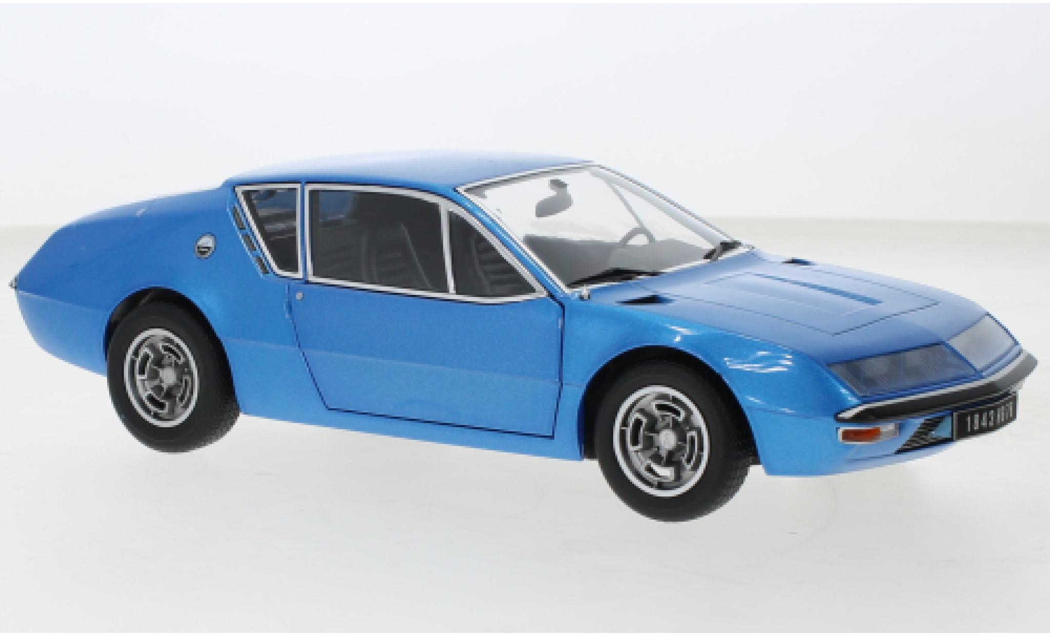 Alpine A310 1/18 Norev Renault 1600 VE metallic blauw 1972 modelauto