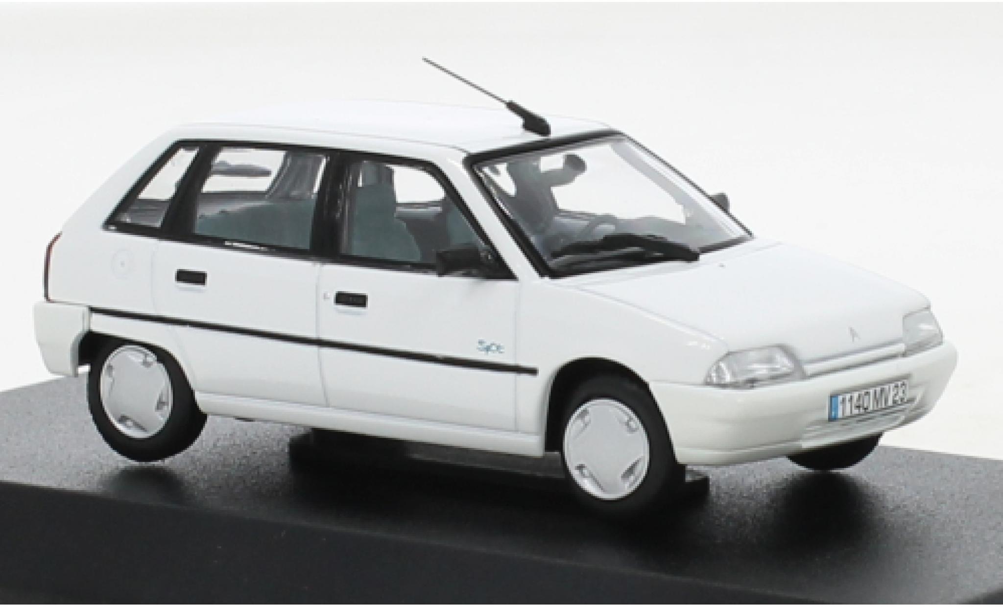 Citroen AX 1/43 Norev Spot wit 1995 modelauto