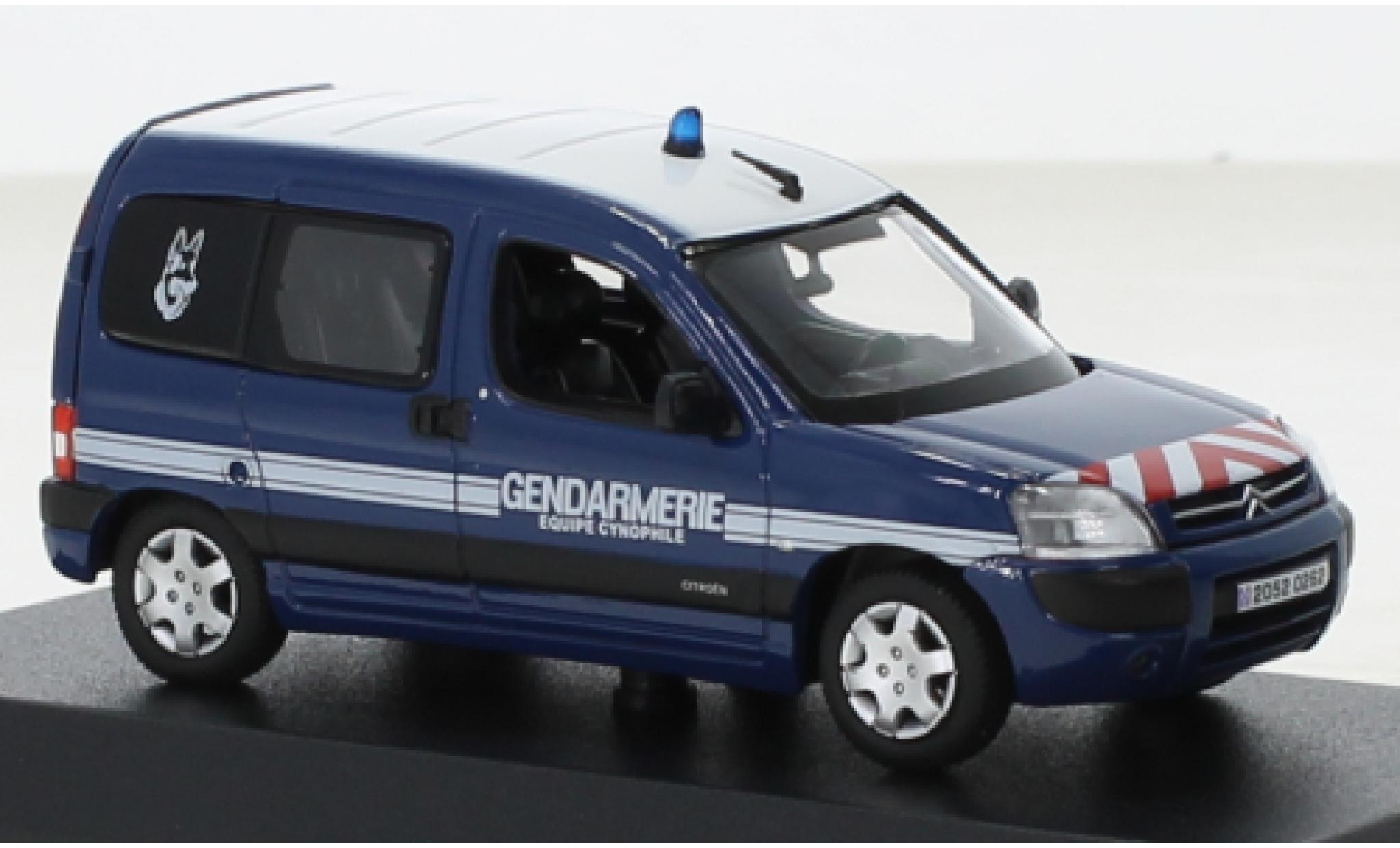 Citroen Berlingo 1/43 Norev Gendarmerie - Equipe Cynophile 2005 modelauto