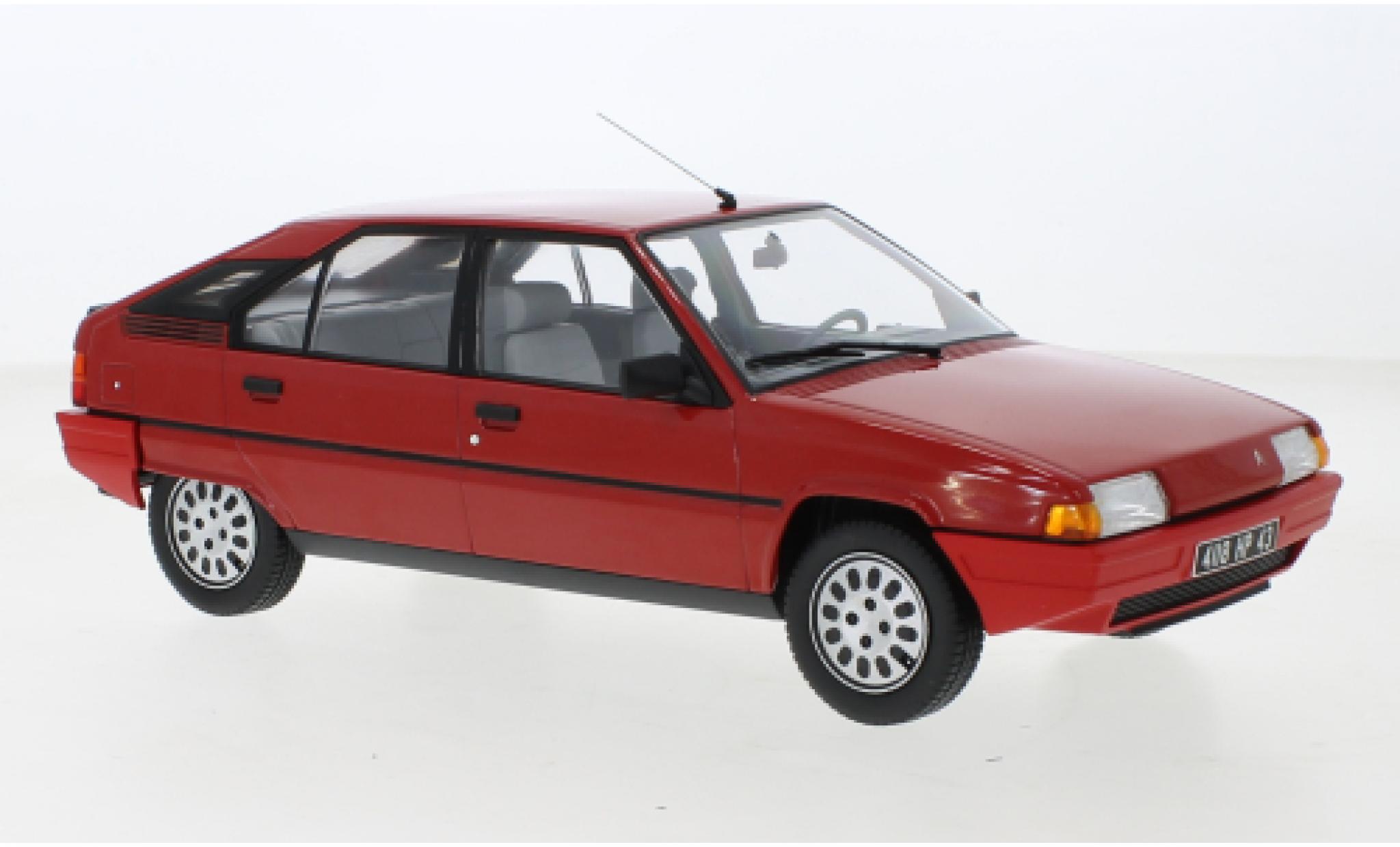 Citroen BX 1/18 Norev 16 TRS rood 1983 modelauto