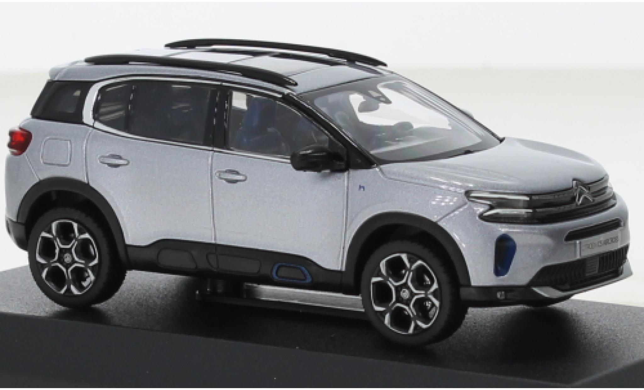 Citroen C5 1/43 Norev Aircross metallic grijs 2022 modelauto