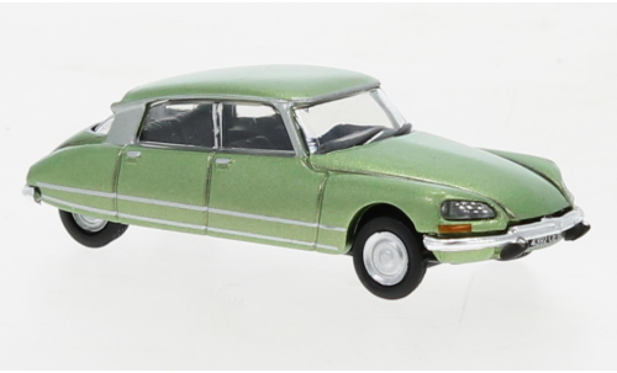 Citroen DS 1/87 Norev 23 metallic groen 1972 modelauto