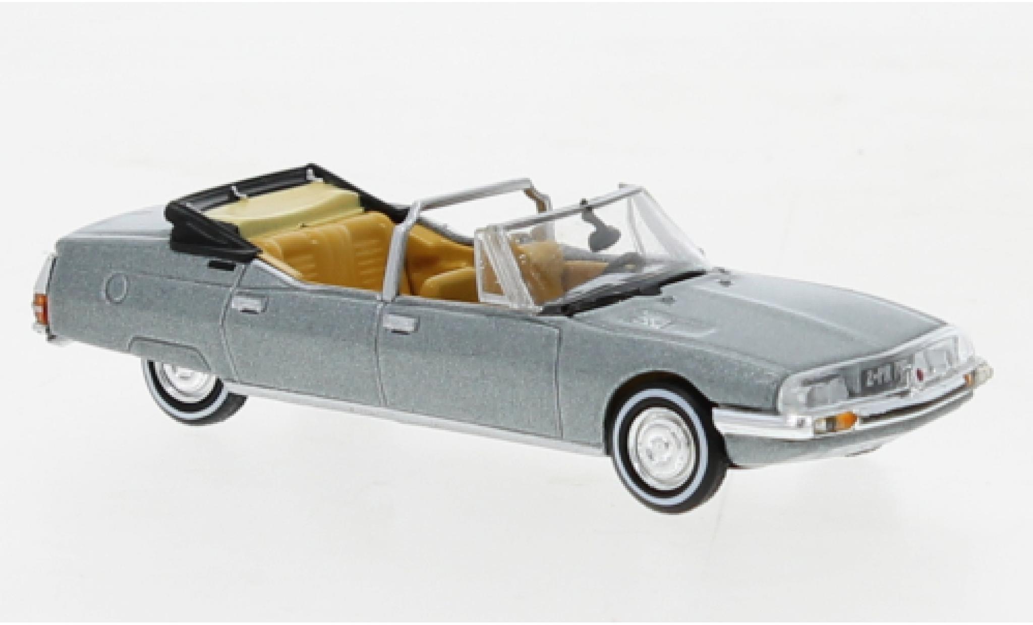 Citroen SM 1/87 Norev Presidentielle metallic grijs 1972 modelauto