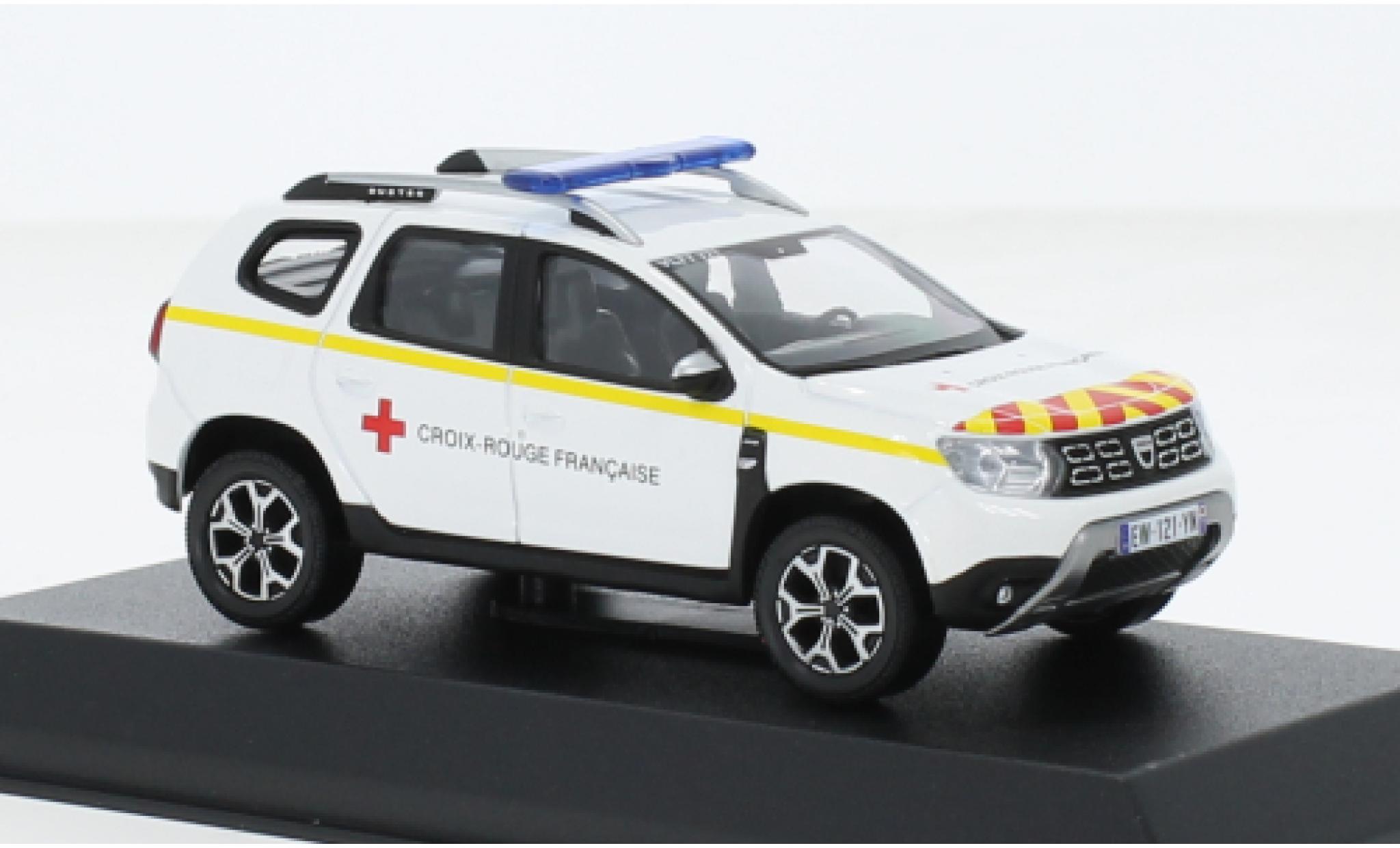 Dacia Duster 1/43 Norev Ambulance VLTT 77 2020 modelauto