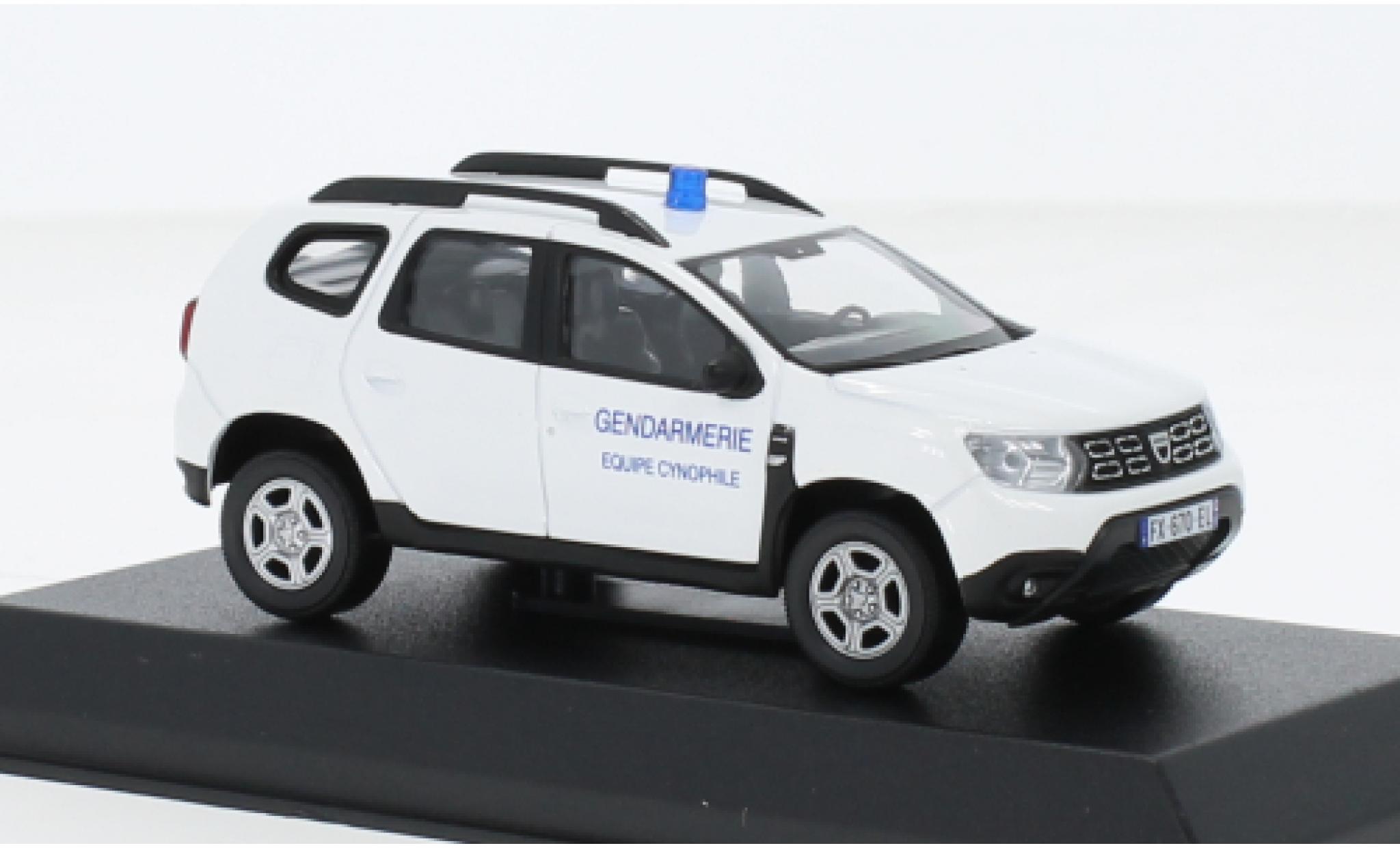 Dacia Duster 1/43 Norev Gendamerie - Equipe Cynophile 2020 modelauto