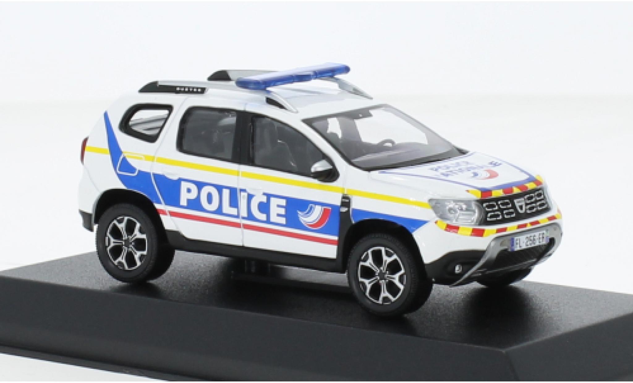 Dacia Duster 1/43 Norev Politie Nationale - Guadeloupe 2021 modelauto