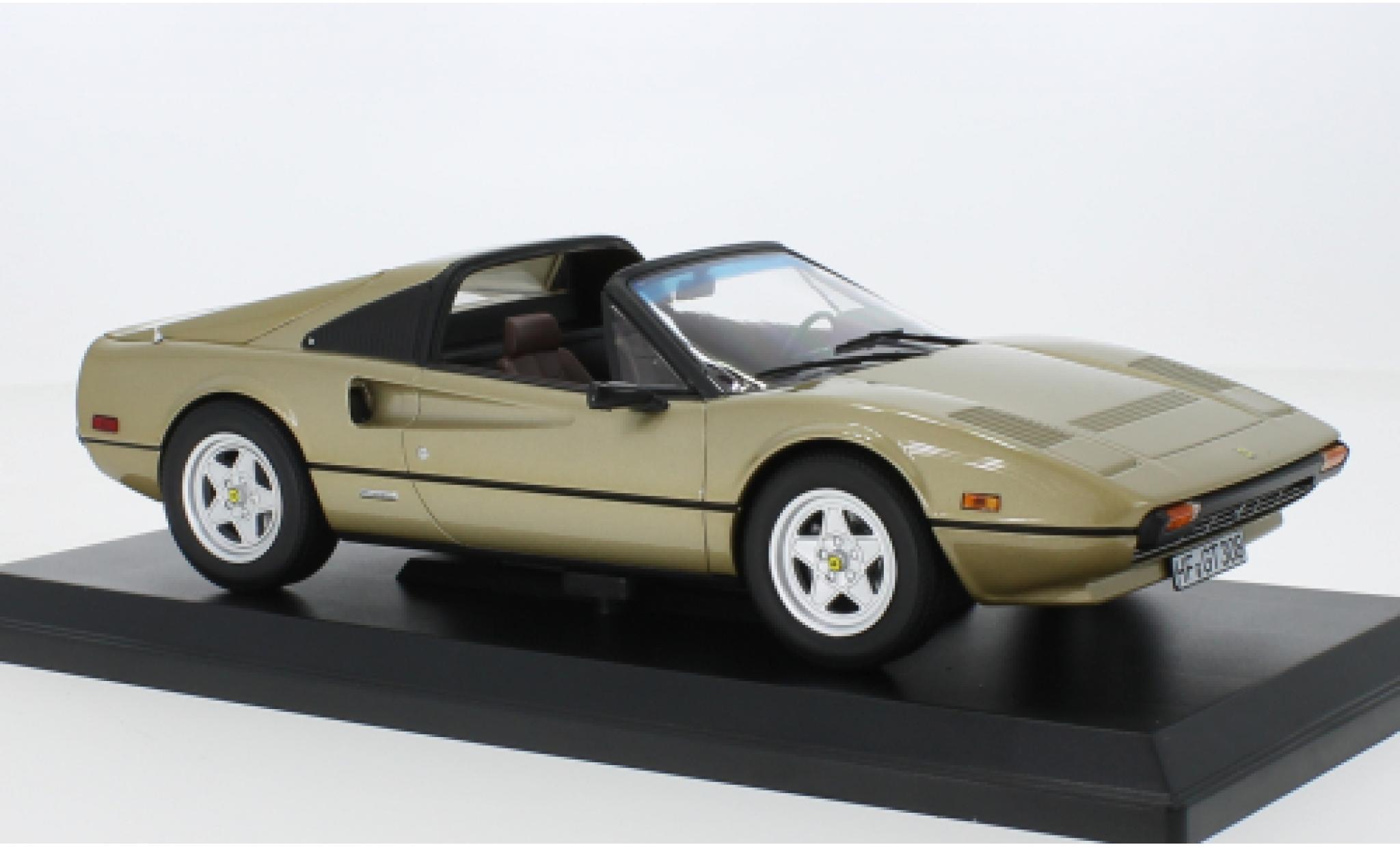 Ferrari 308 1/18 Norev GTS metallic beige 1982 modelauto