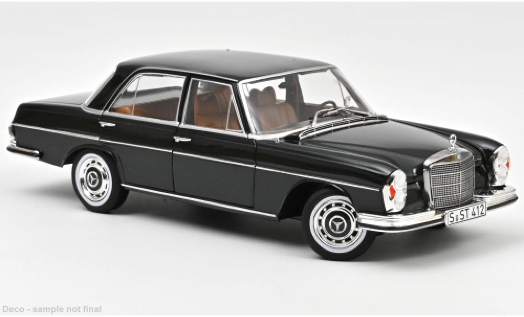Mercedes 280 1/18 Norev SE (W108) metallic groen fonc&eacute; 1965 modelauto