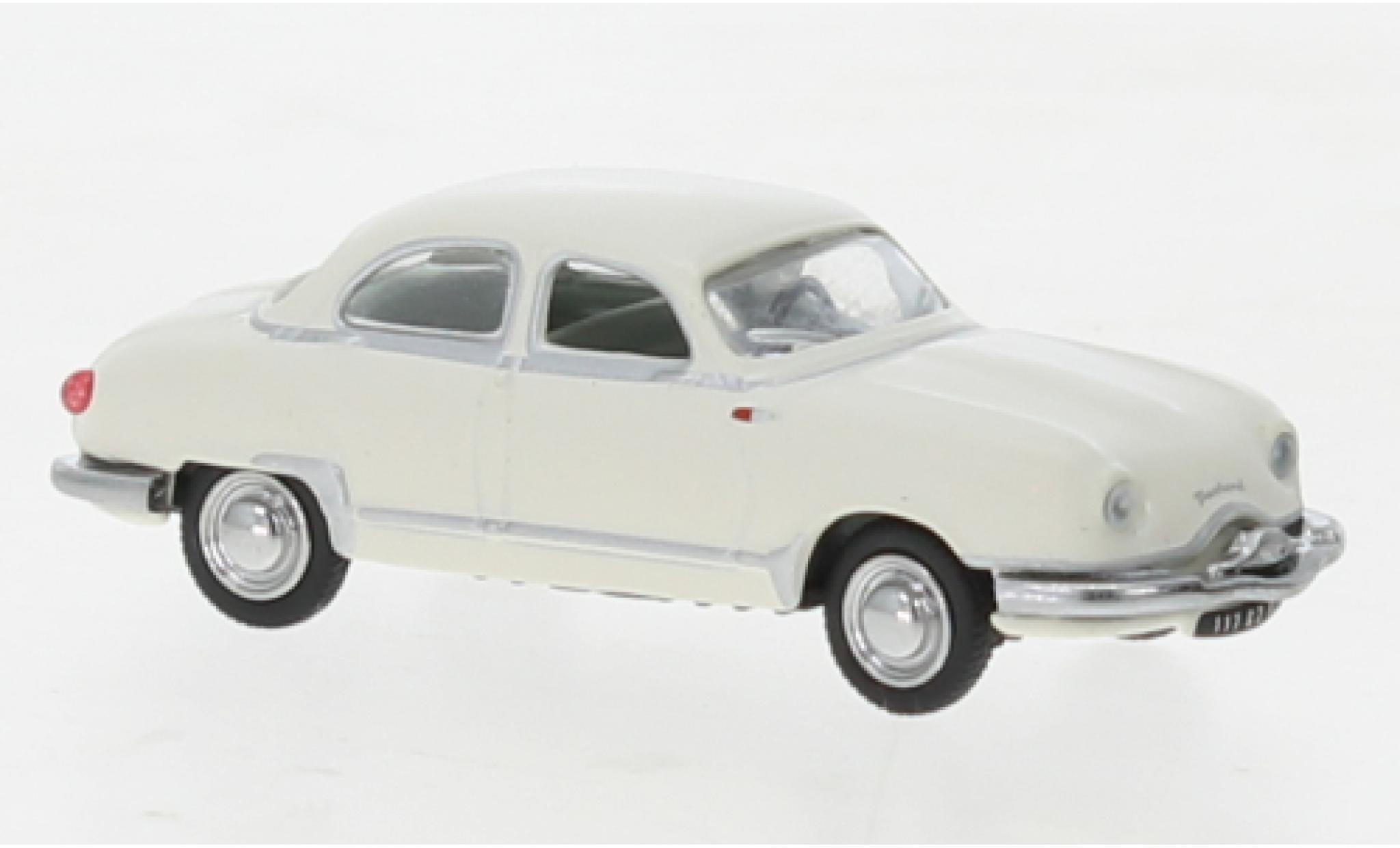 Panhard Dyna 1/87 Norev Z12 wit 1957 modelauto