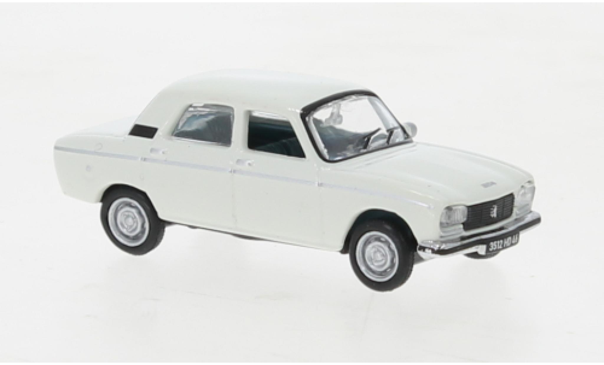 Peugeot 304 1/87 Norev GL wit 1977 modelauto