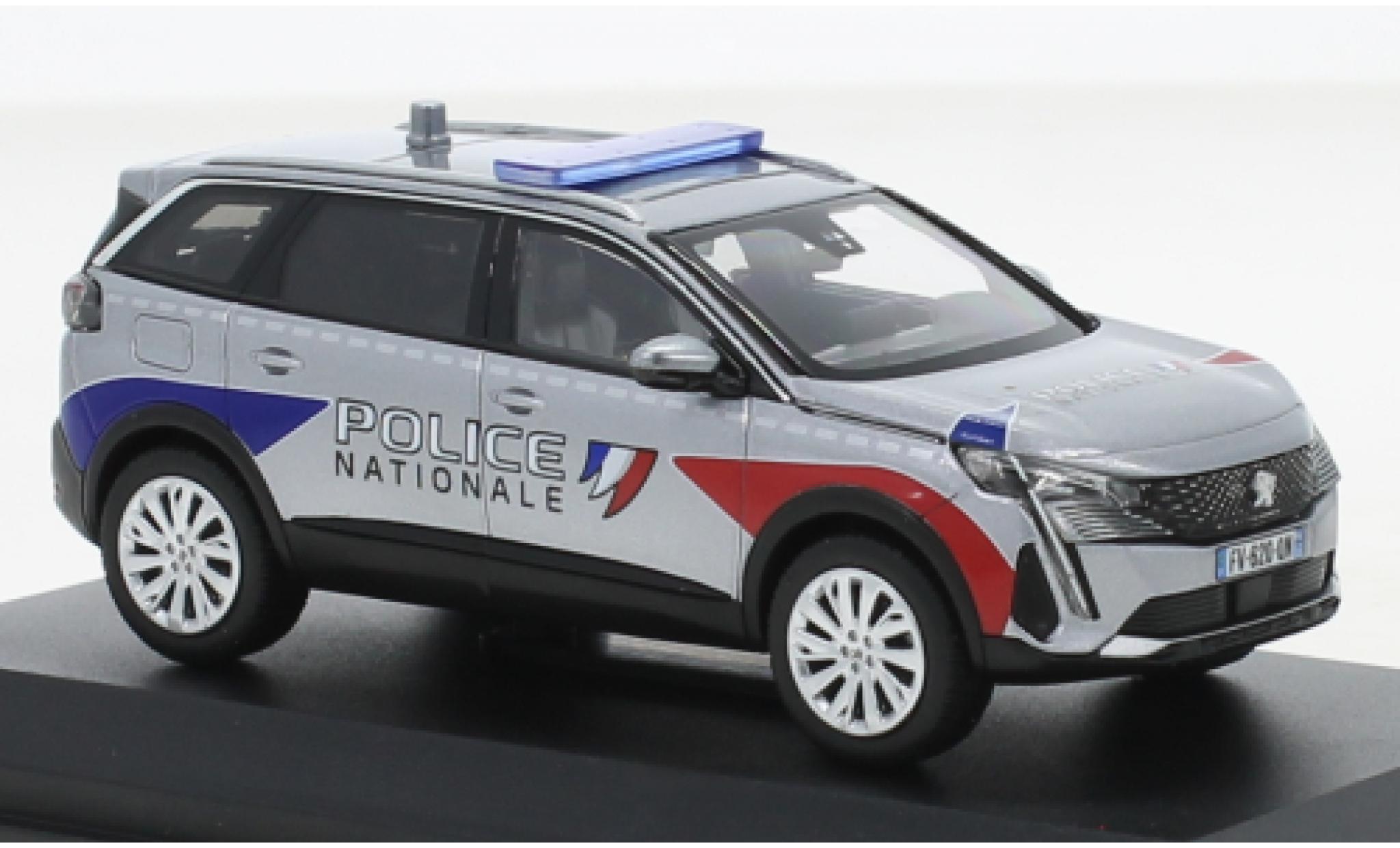 Peugeot 5008 1/43 Norev Politie Nationale (F) 2021 modelauto