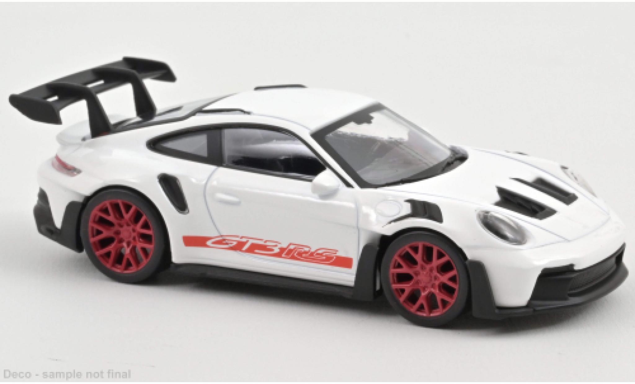 Porsche 992 GT3 R 1/43 Norev 911  S wit 2022 modelauto