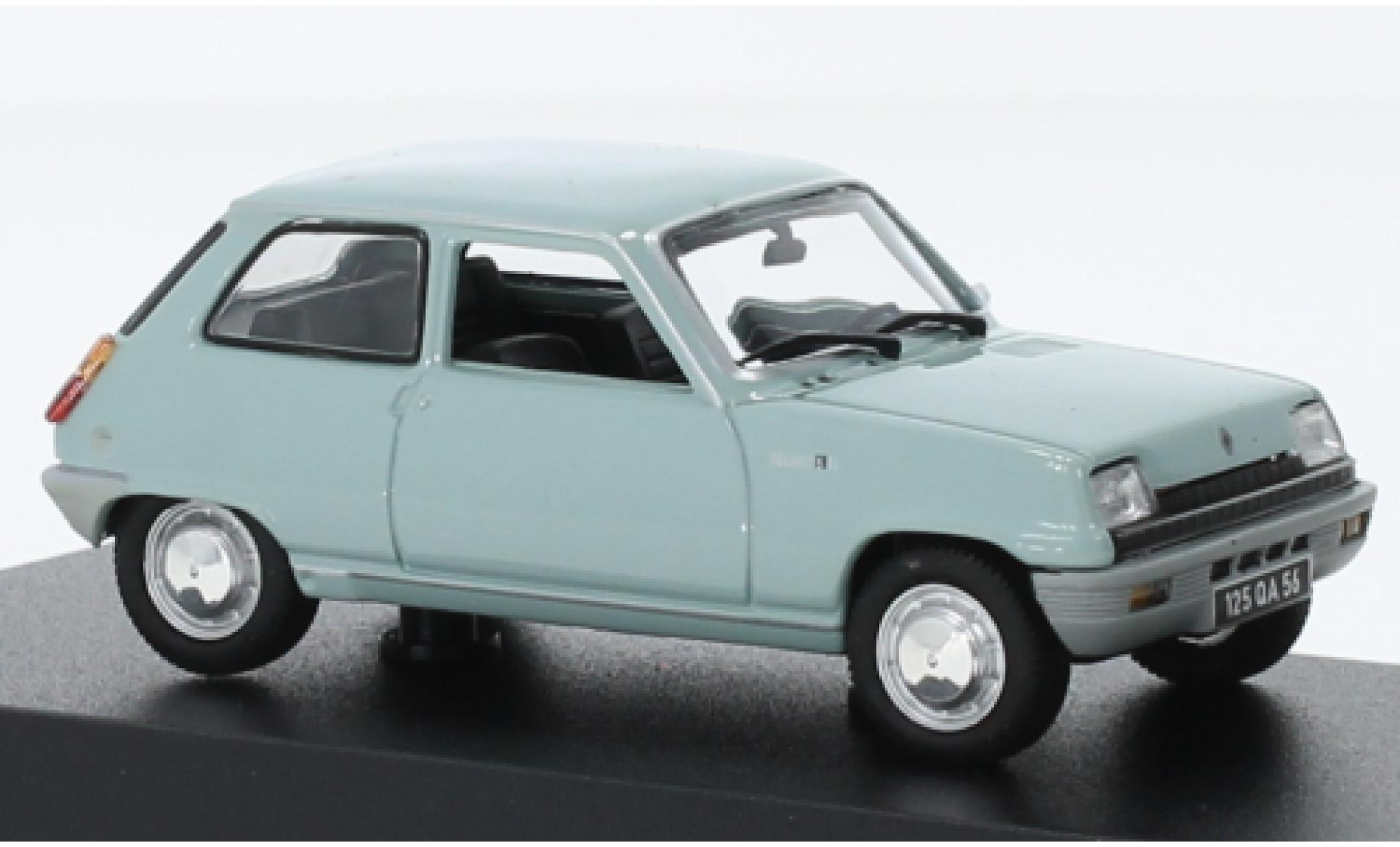 Renault 5 1/43 Norev TL blauw clair 1972 modelauto