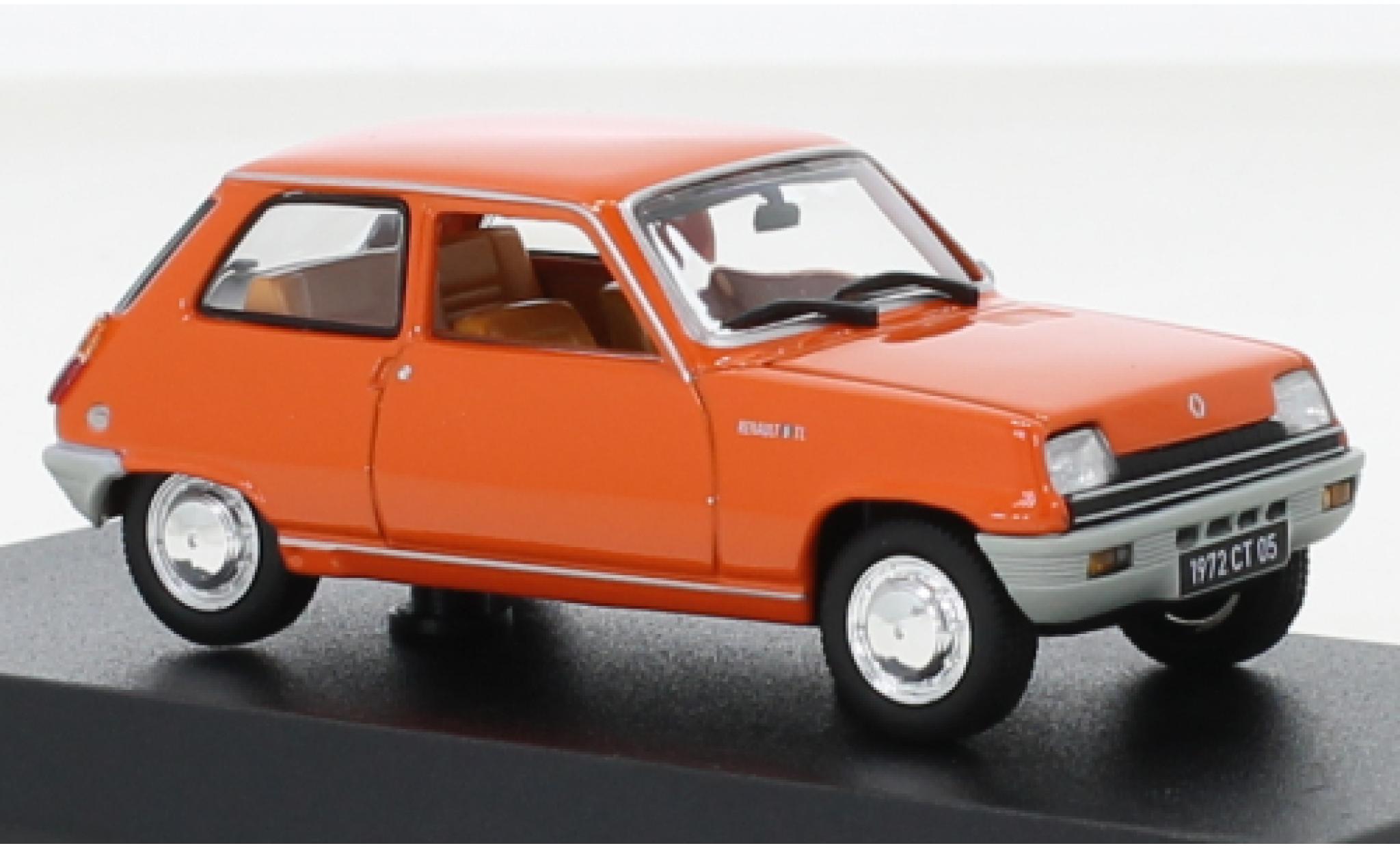 Renault 5 1/43 Norev TL oranje 1972 modelauto