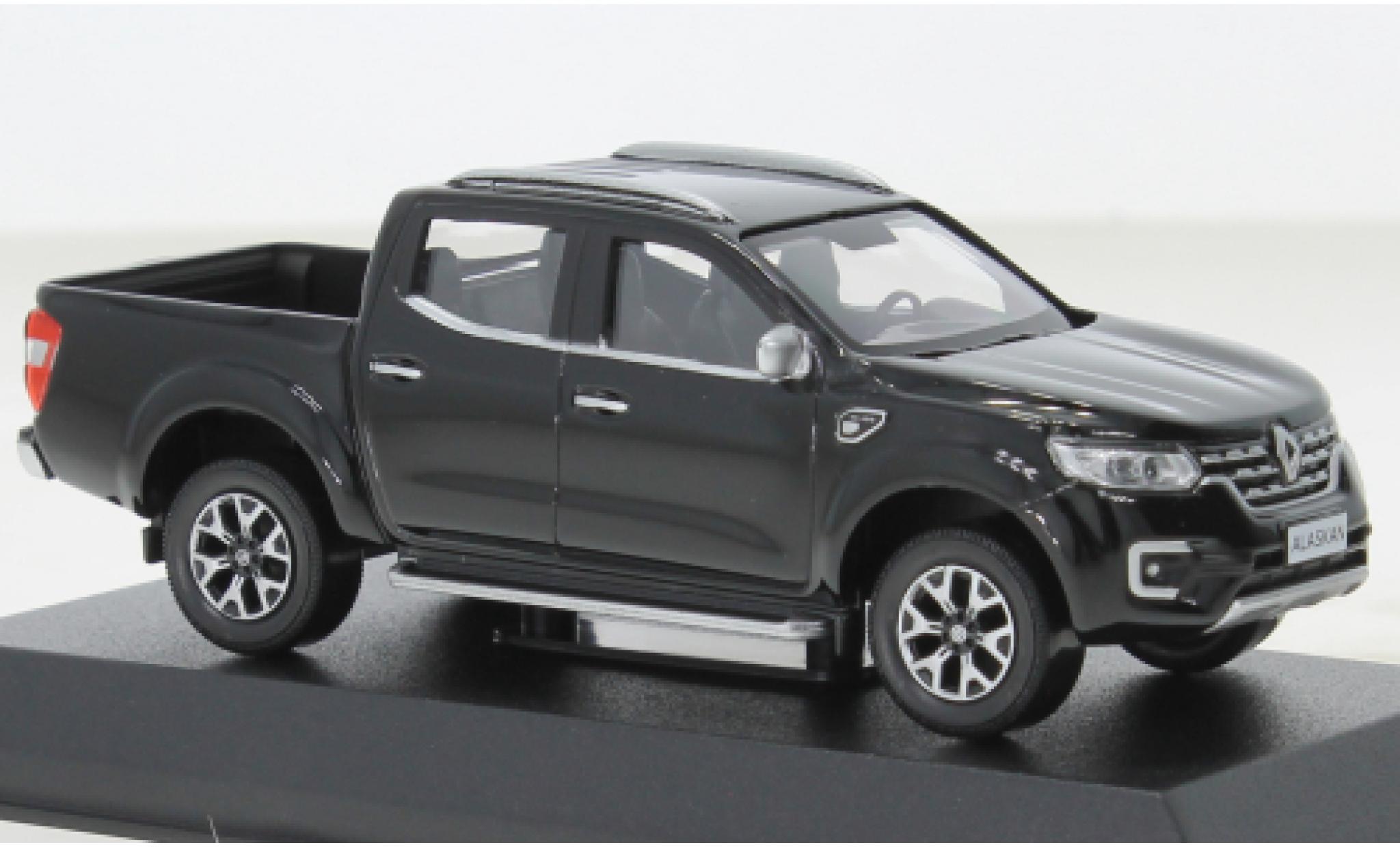Renault Alaskan 1/43 Norev zwart 2017 modelauto