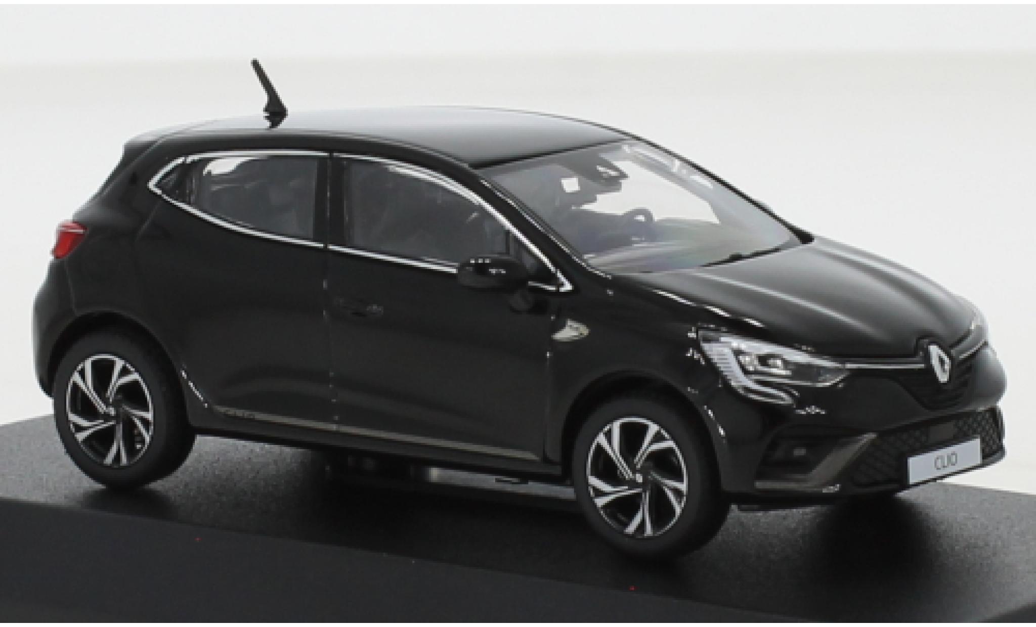 Renault Clio 1/43 Norev R.S. Line zwart 2019 modelauto
