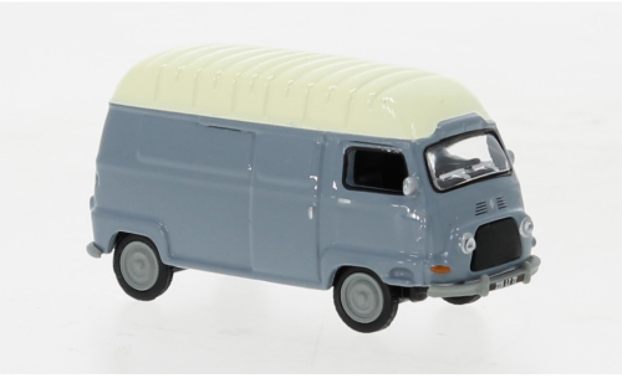 Renault Estafette 1/87 Norev grijs/beige 1968 modelauto