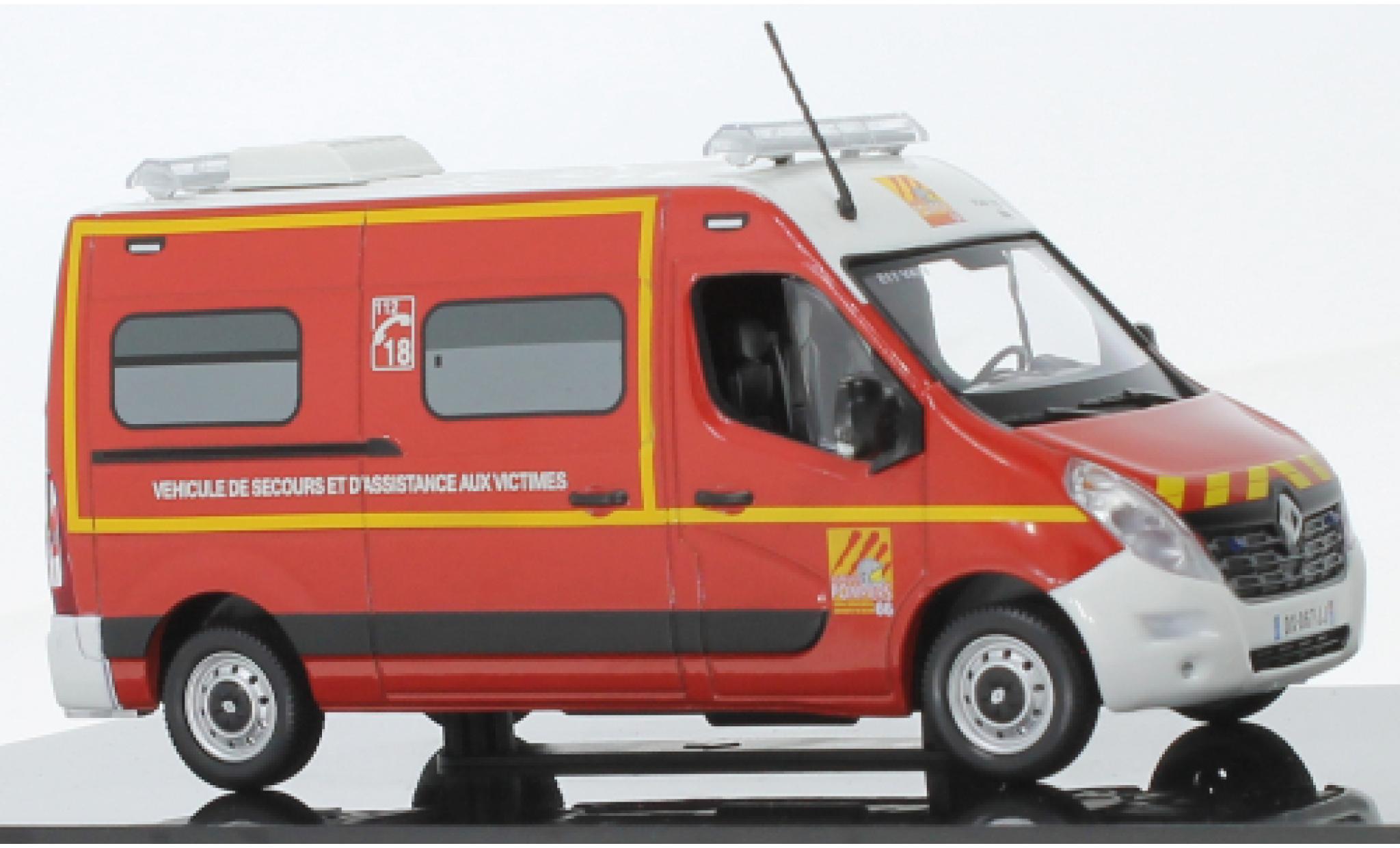 Renault Master 1/43 Norev Brandweer VSAV (F) 2014 modelauto