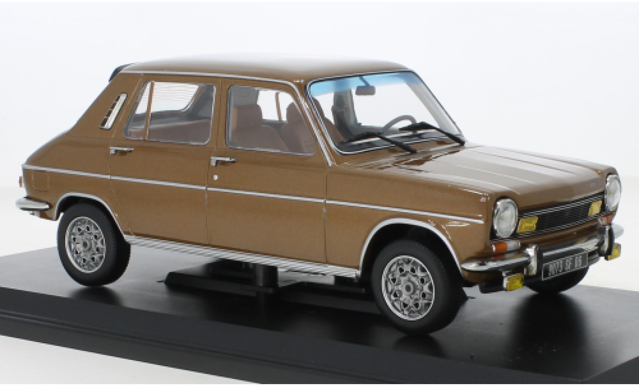 Simca 1100 1/18 Norev TI metallic bruin 1974 modelauto