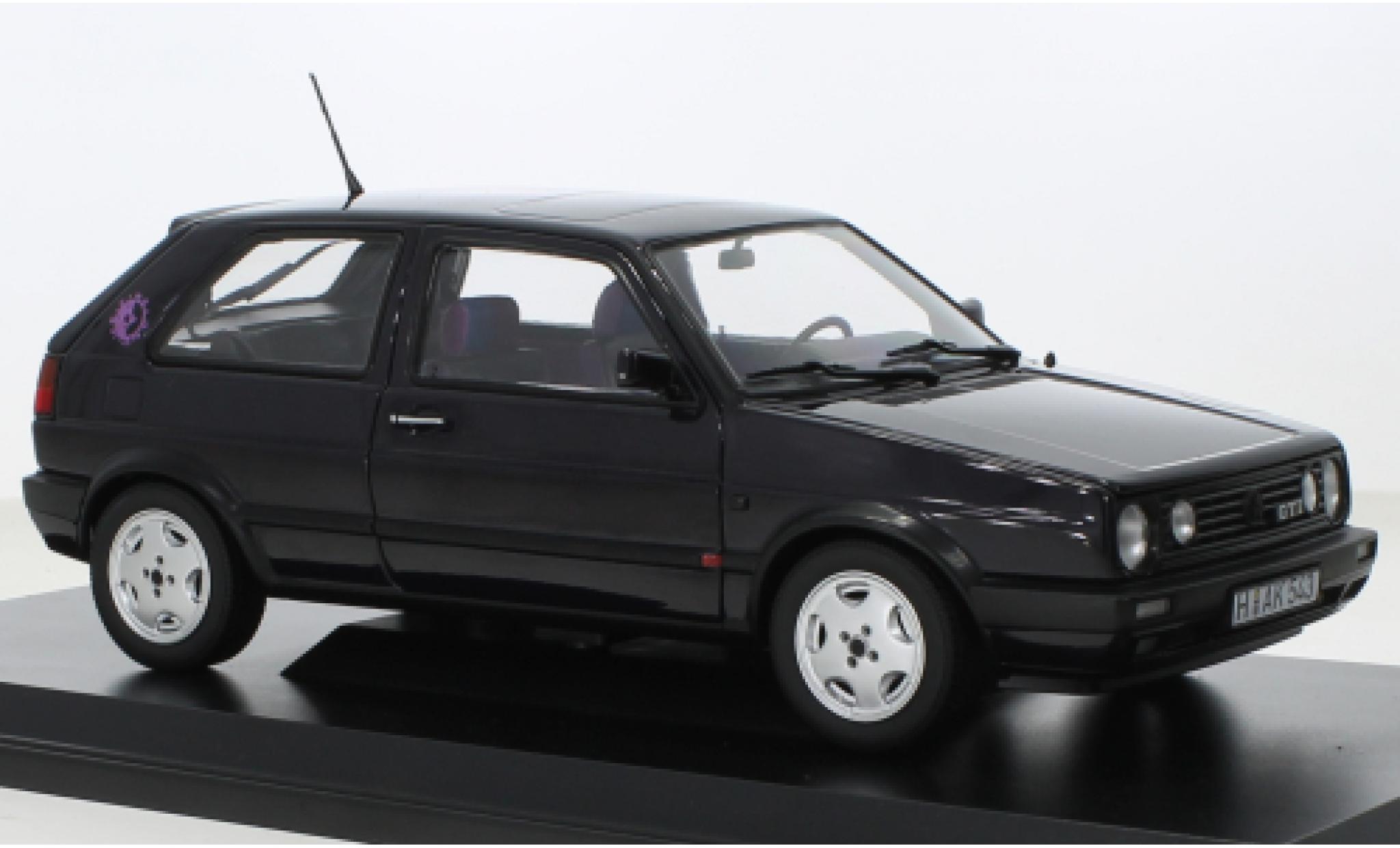 Volkswagen Golf 1/18 Norev II GTI feu & Ice metallic paarsee 1991 modelauto