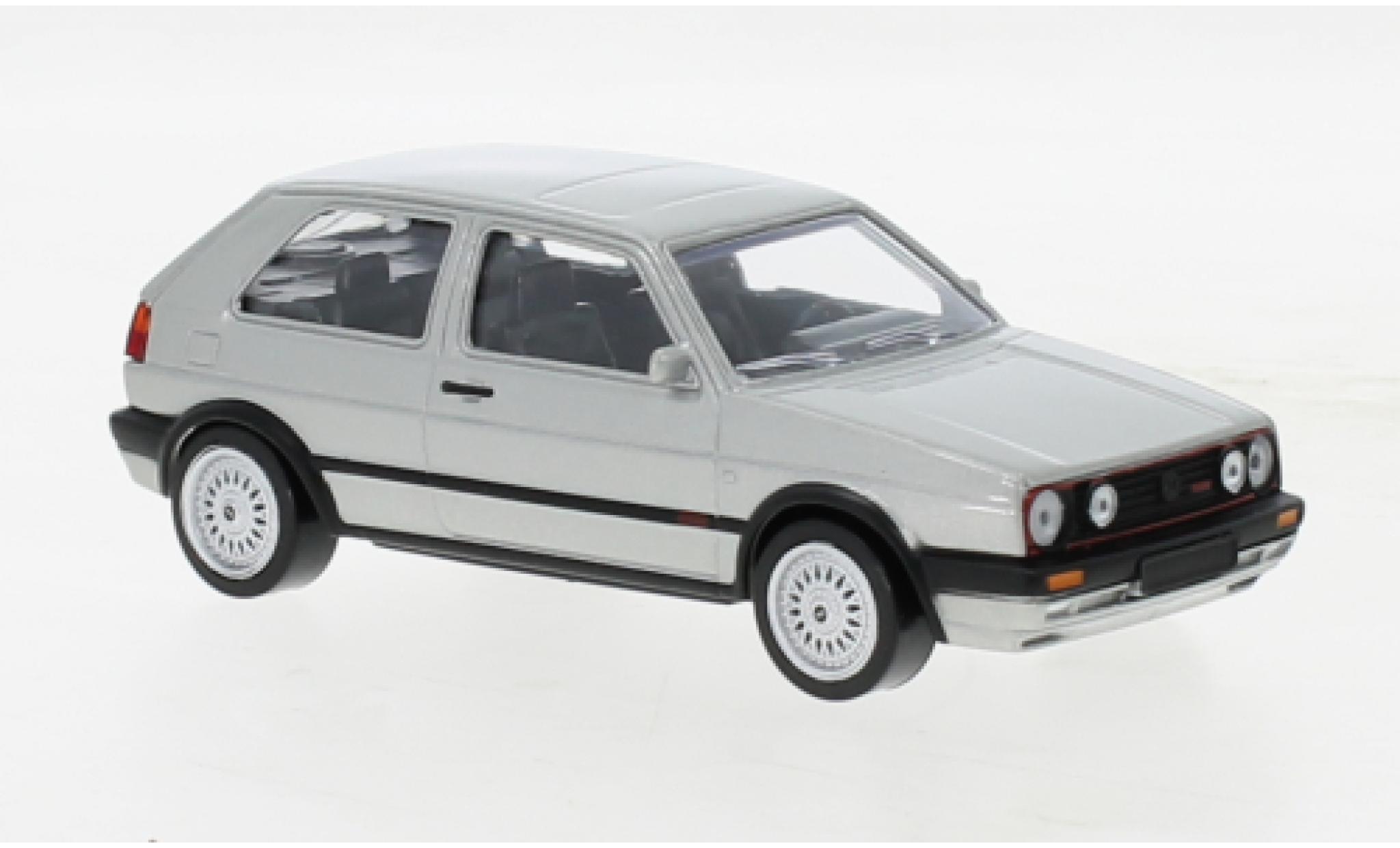Volkswagen Golf 1/43 Norev II GTI G60 grijs 1990 modelauto