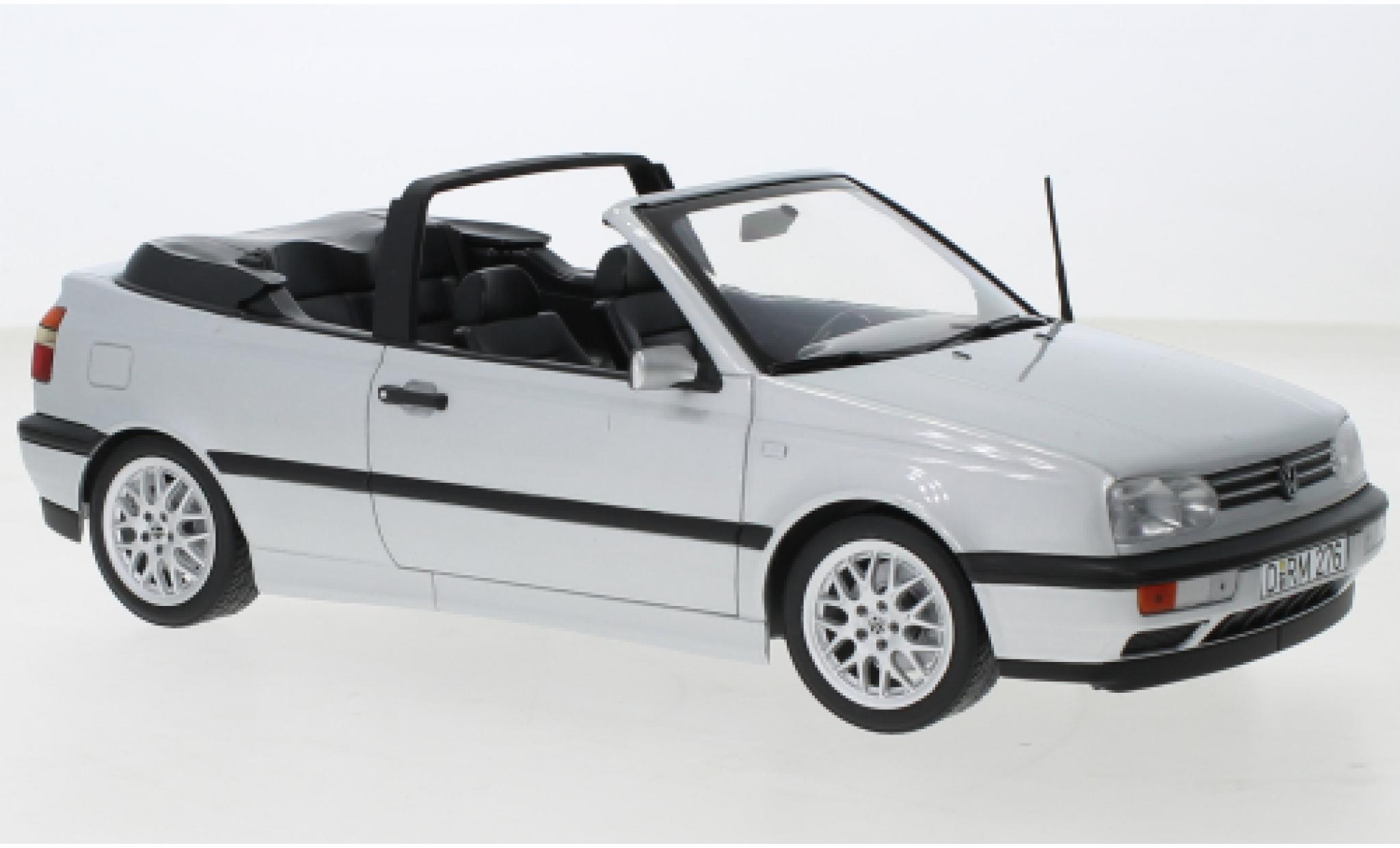 Volkswagen Golf 1/18 Norev III Cabriolet grijs 1995 modelauto