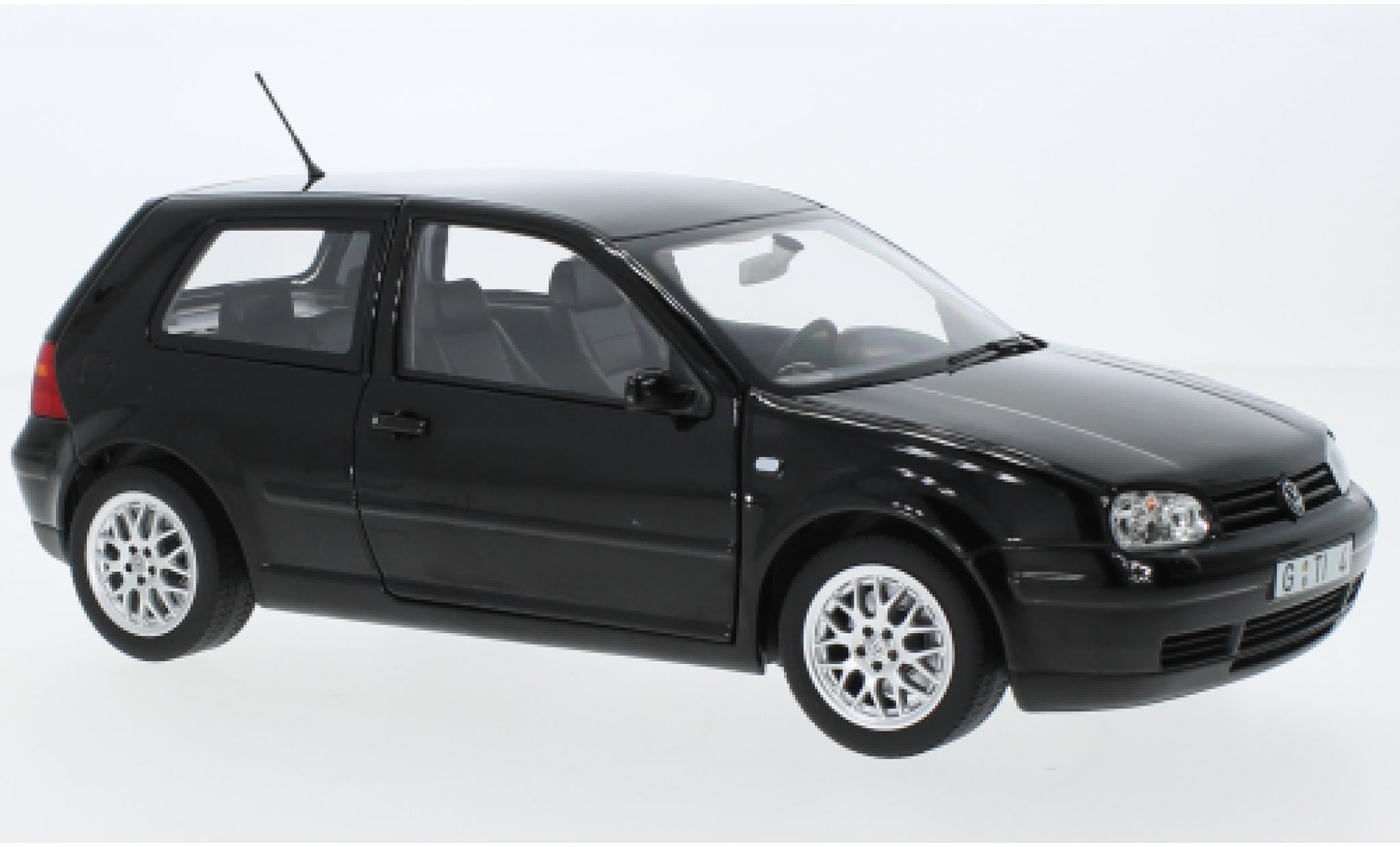 Volkswagen Golf 1/18 Norev IV GTI zwart 1998 modelauto