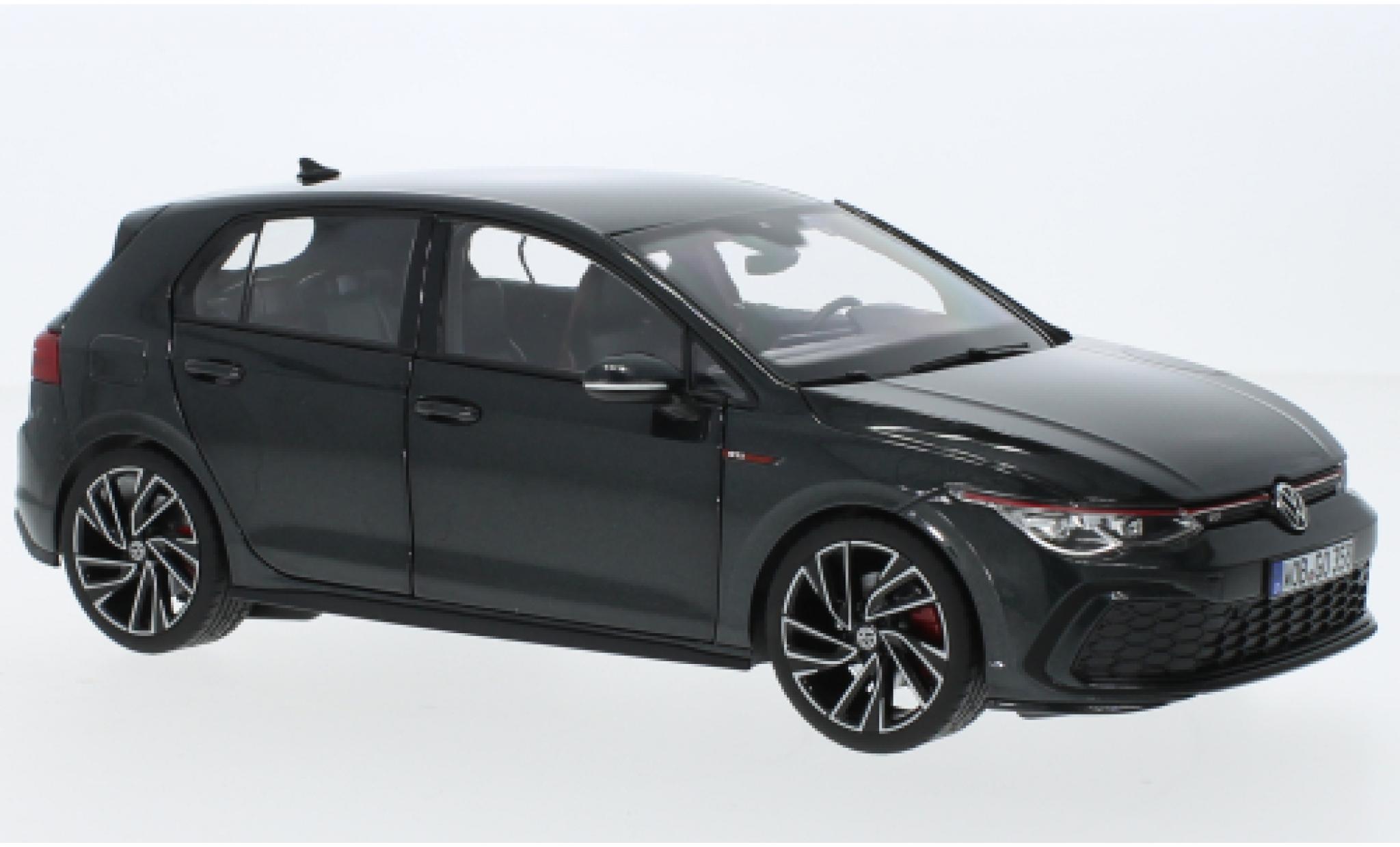 Volkswagen Golf 1/18 Norev VIII GTI metallic zwart 2020 modelauto