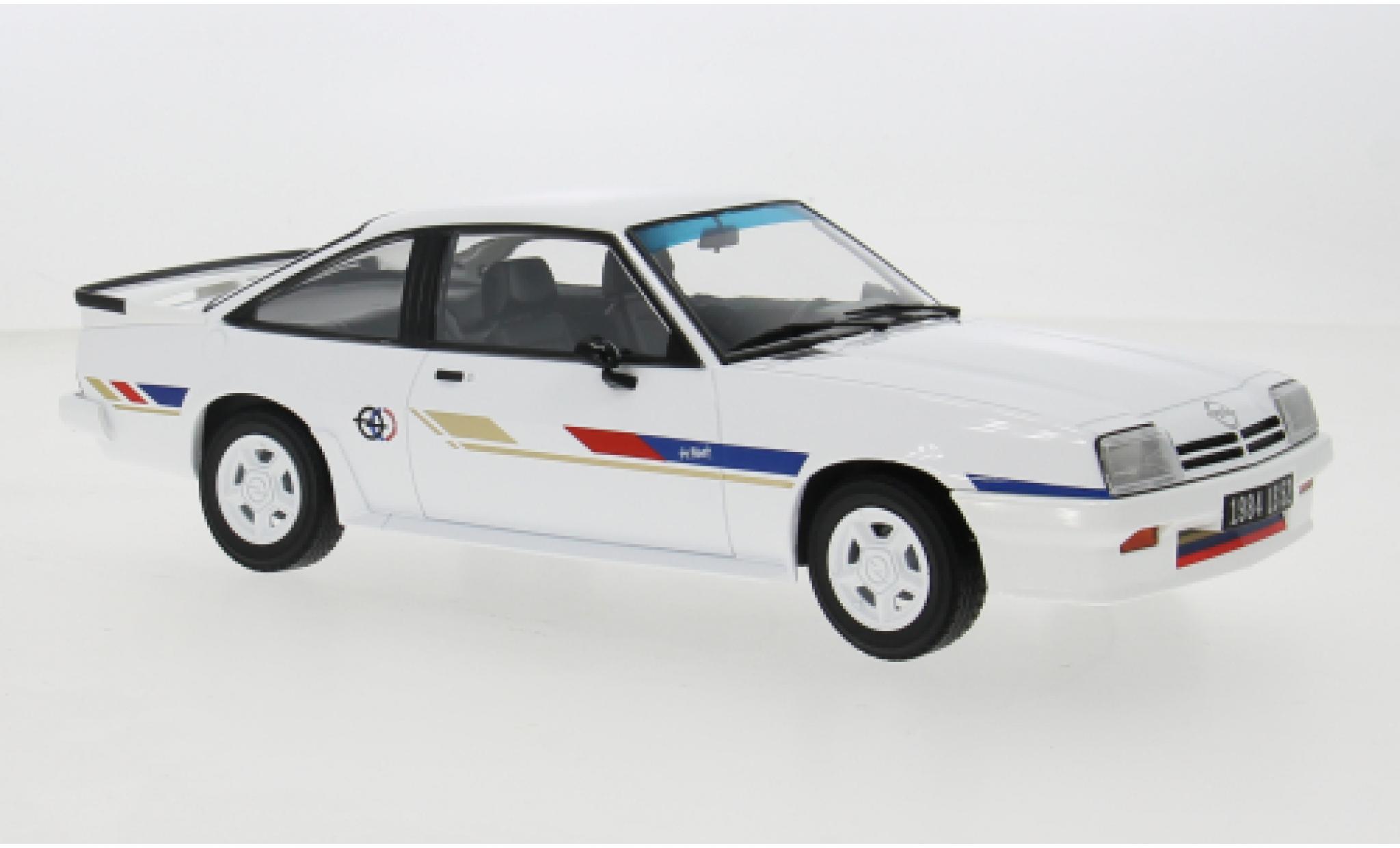 Opel Manta 1/18 Norev B GSi Guy Frequelin wit 1984 1:18 modelauto