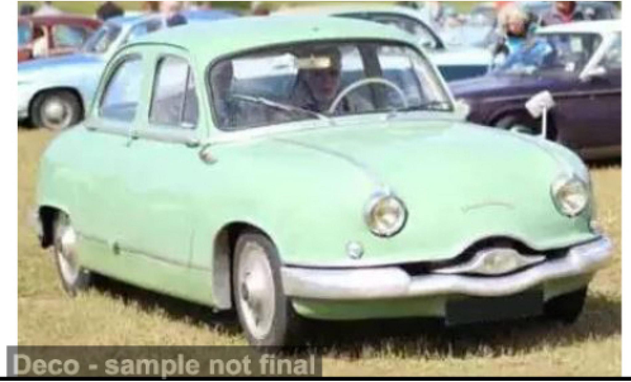 Panhard Dyna 1/87 Norev Z12 groen 1958 1:87 modelauto