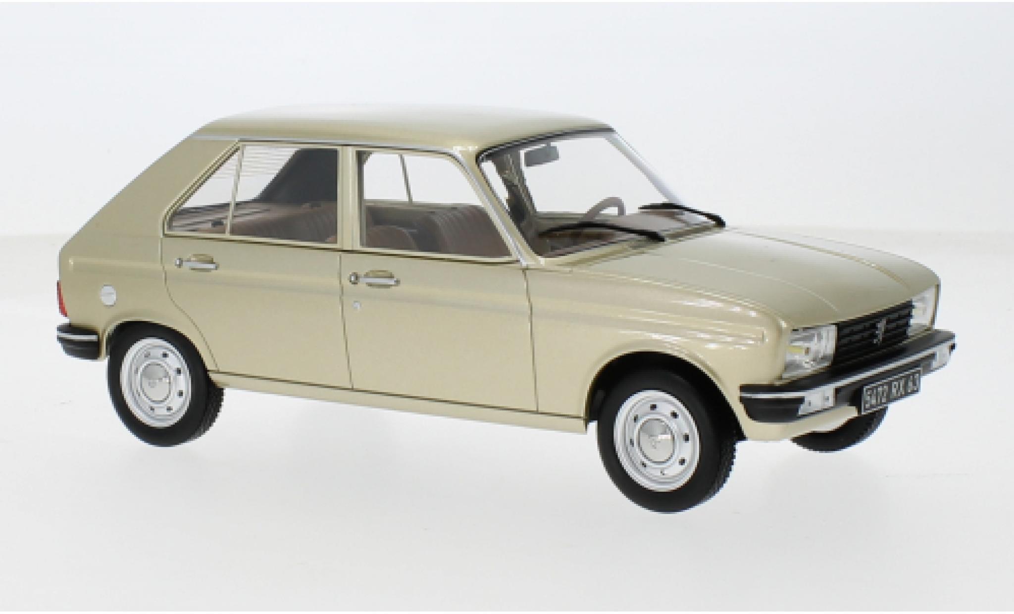 Peugeot 104 1/18 Norev GR metallic beige 1981 1:18 modelauto