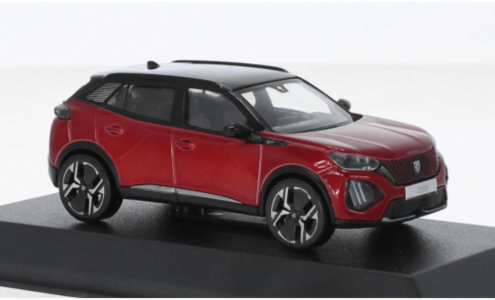 Peugeot 2008 1/43 Norev GT metallic rood 2024 1:43 modelauto
