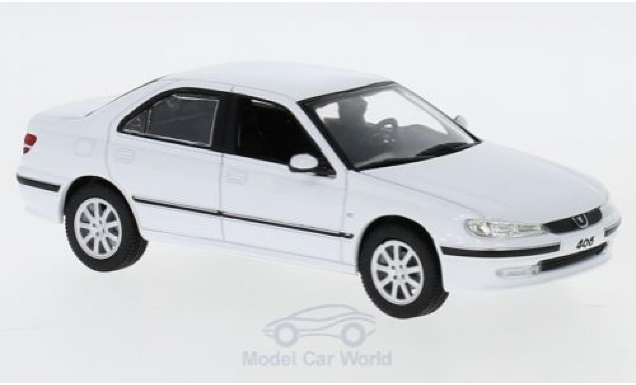 Peugeot 406 1/43 Norev wit 2003 modelauto