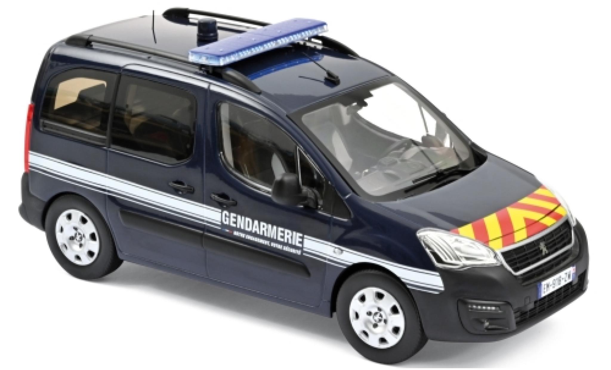 Peugeot Partner 1/18 Norev Gendarmerie (F) 2018 modelauto