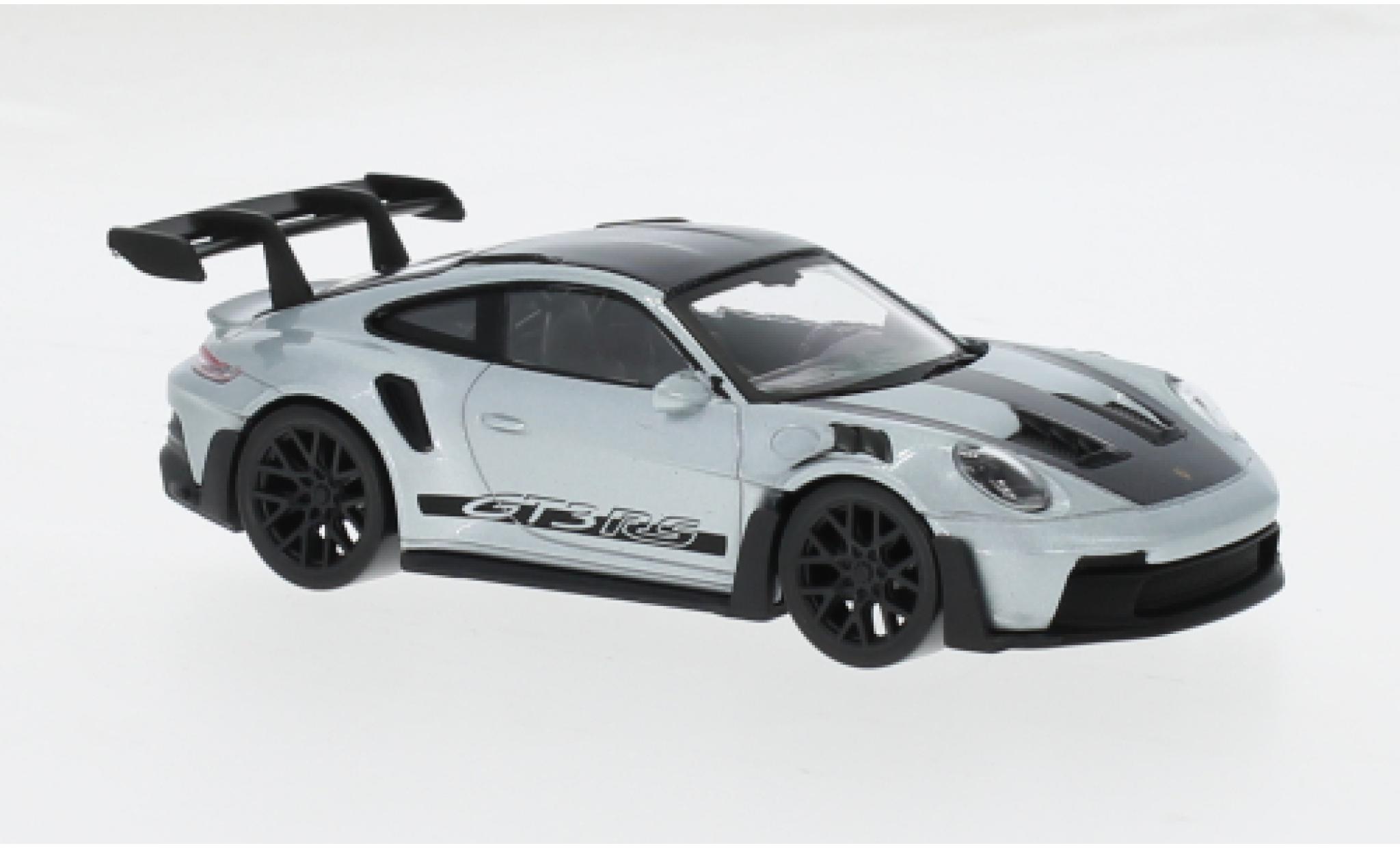 Porsche 992 GT3 R 1/43 Norev 911  S grijs/zwart 2022 1:43 modelauto