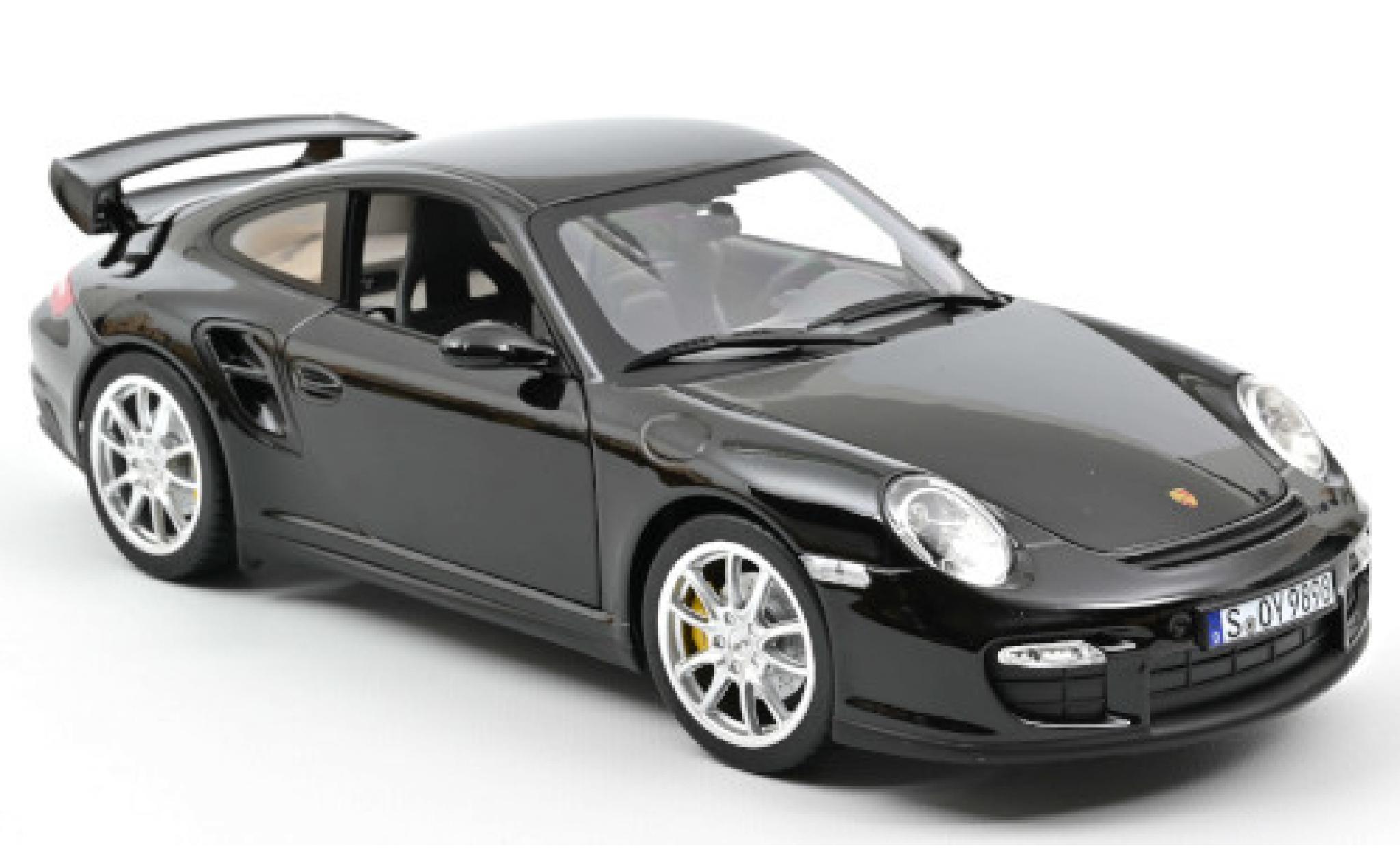 Porsche 991 1/18 Norev 911 GT2 () zwart 2010 modelauto