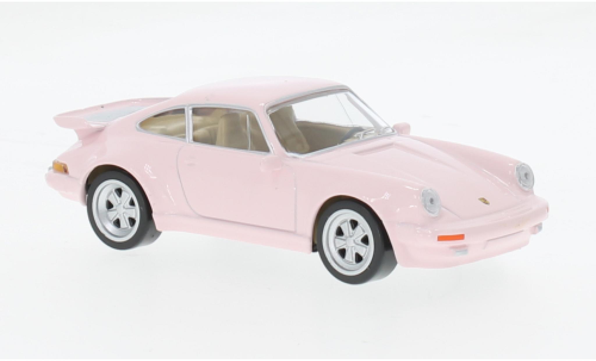 Porsche 930 Turbo 1/43 Norev 911 3.3 roze 1978 1:43 modelauto