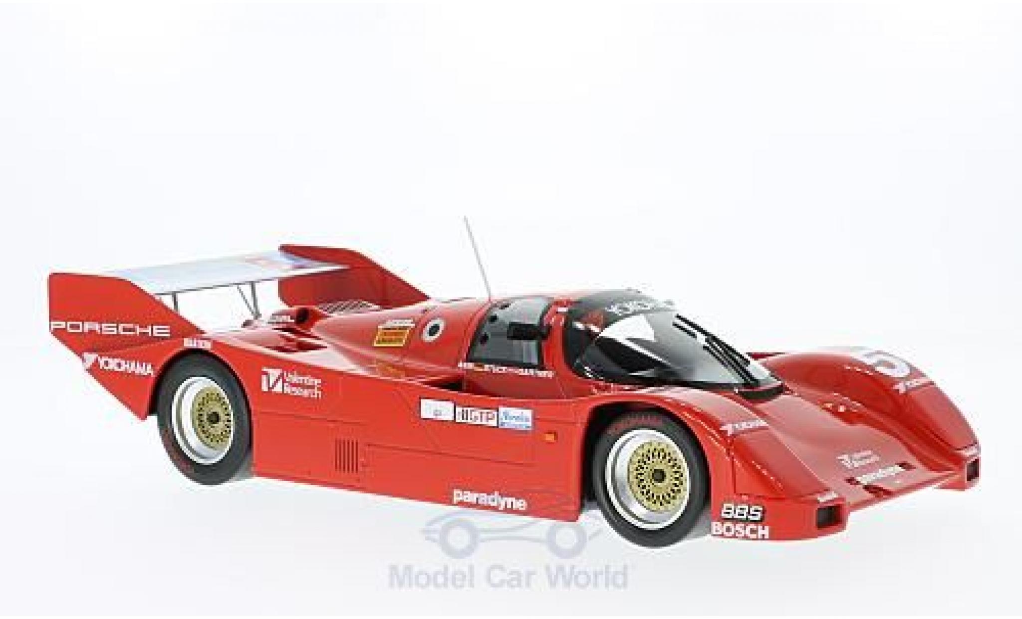 Porsche 962 1986 1/18 Norev No.5 Coca Cola IMSA 12h Sebring 1986 Decals liegen bei B.Akin/H-J.Stuck/J.Gartner modelauto