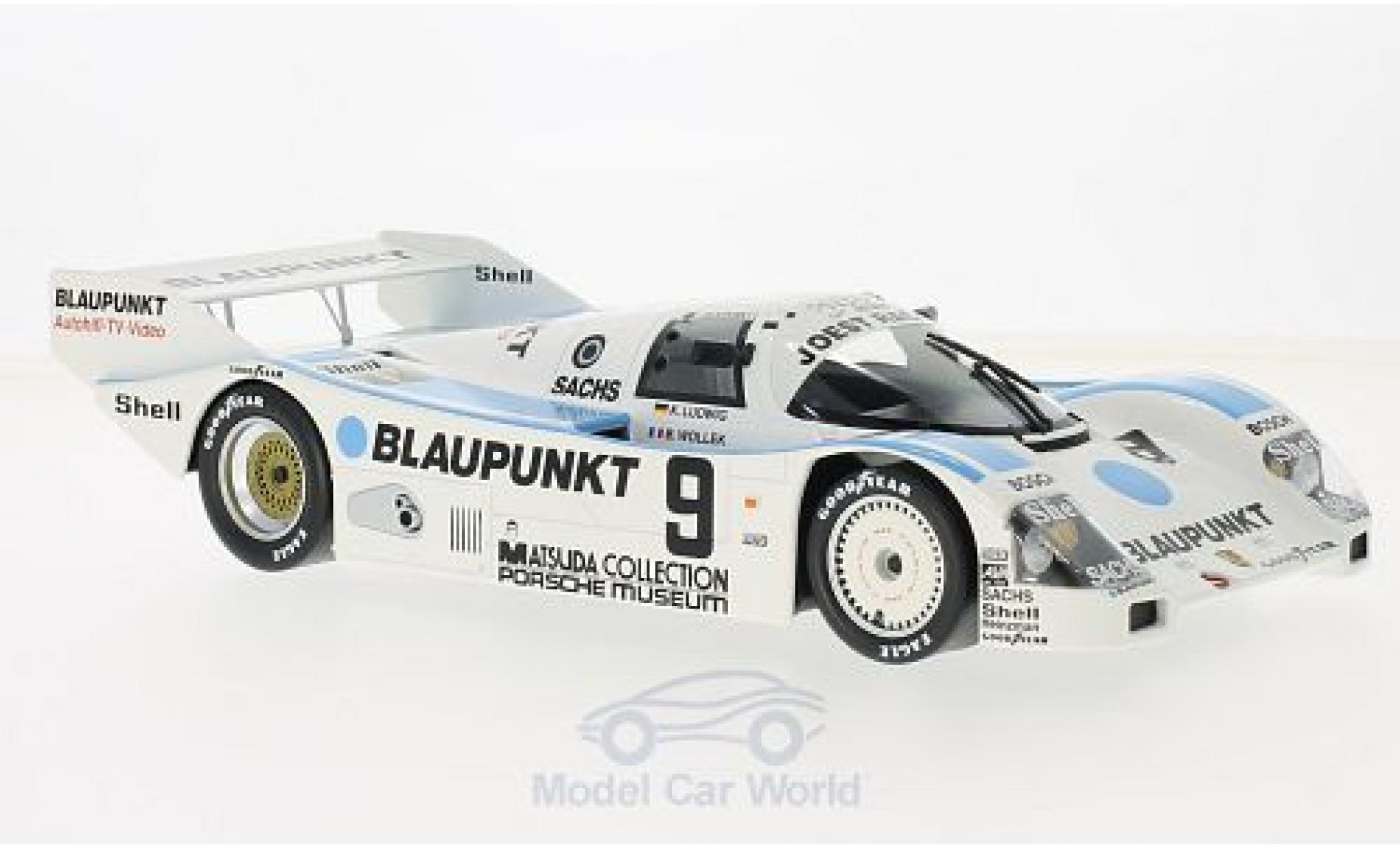 Porsche 962 1987 1/18 Norev C No.9 Joest Racing Blaupunkt 1000 Km N&uuml;rburgring 1987 K.Ludwig/B.Wollek modelauto
