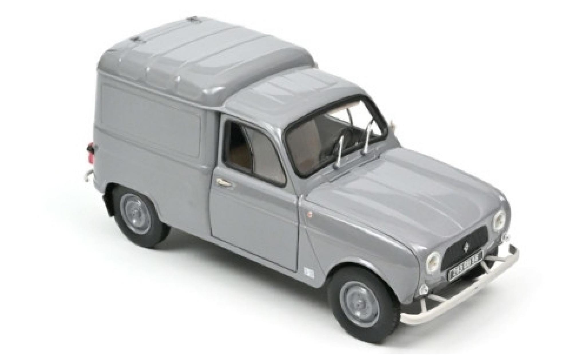 Renault 4 1/18 Norev Bestelbusje grijs 1965 modelauto