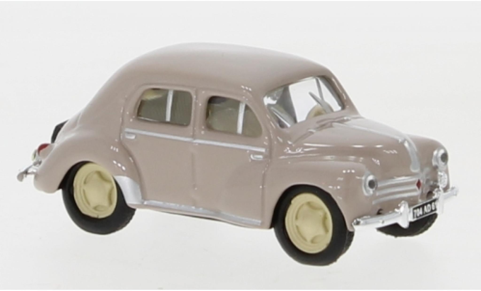Renault 4CV 1/87 Norev beige 1955 modelauto
