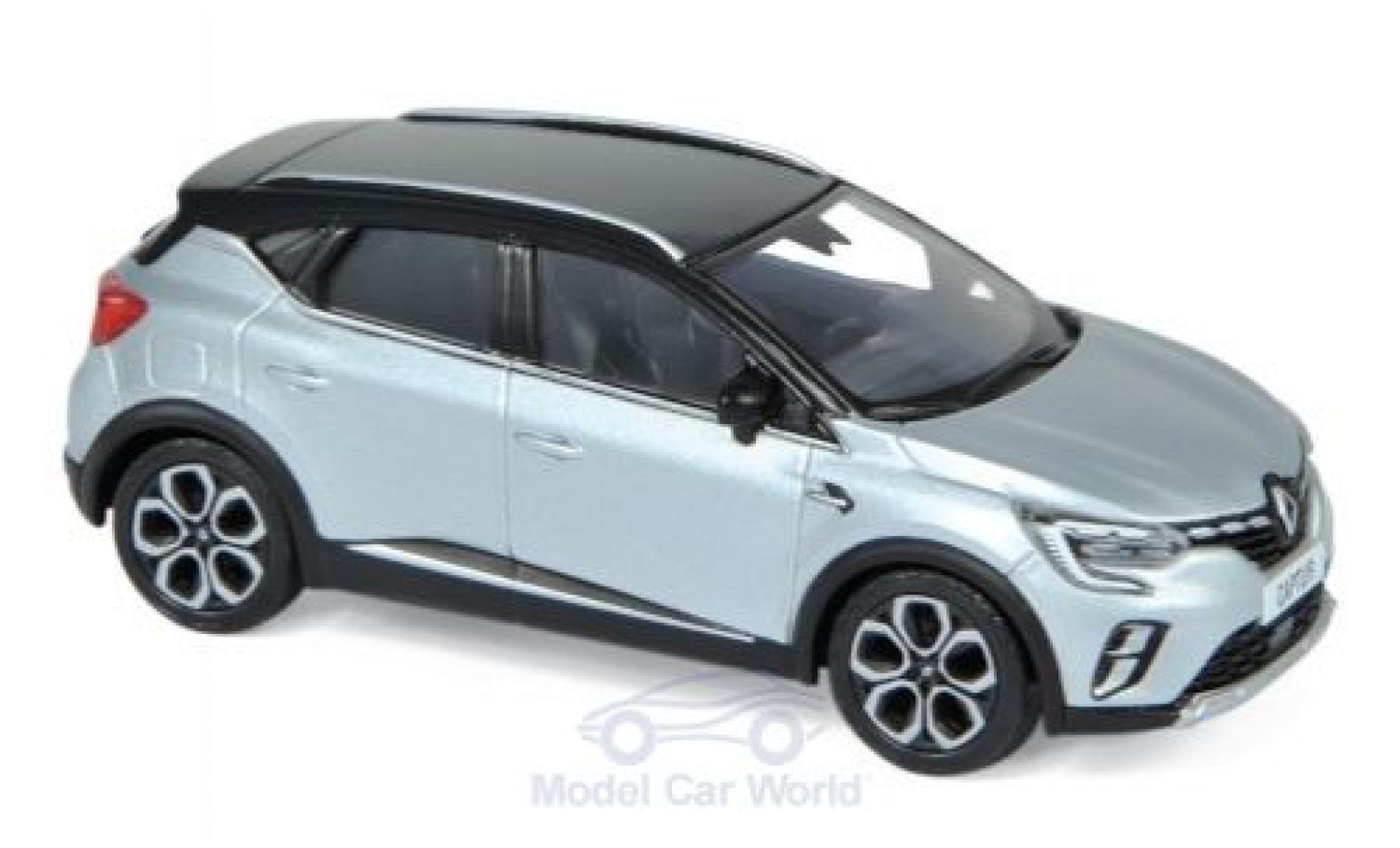 Renault Captur 1/43 Norev grijs/zwart 2020 modelauto