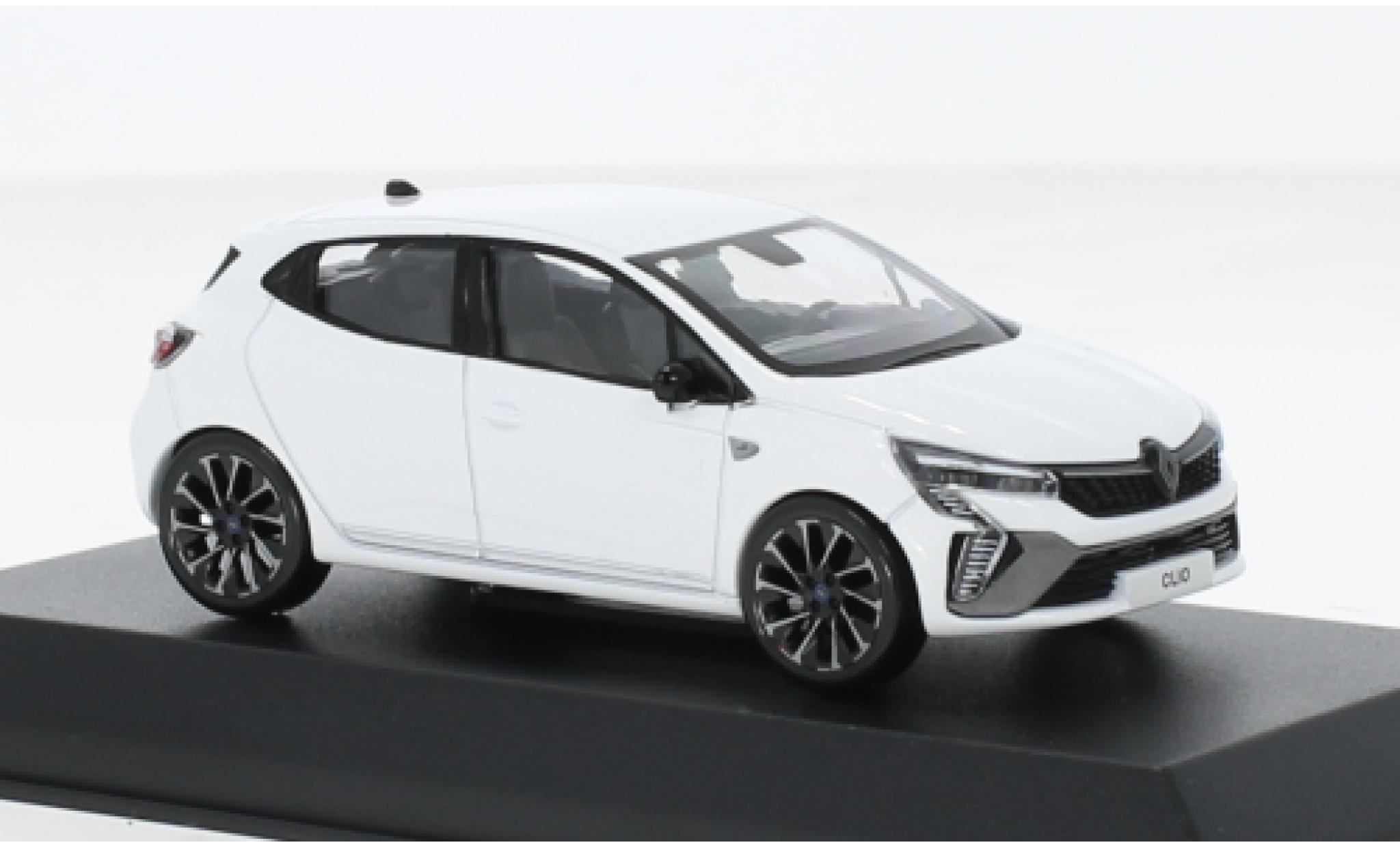 Renault Clio 1/43 Norev Esprit Alpine wit 2024 1:43 modelauto