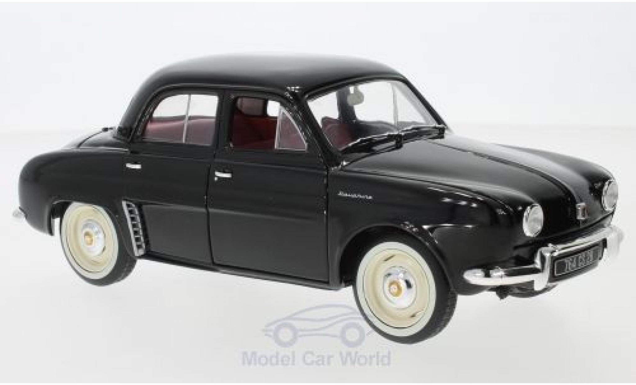 Renault Dauphine 1/18 Norev zwart 1958 modelauto