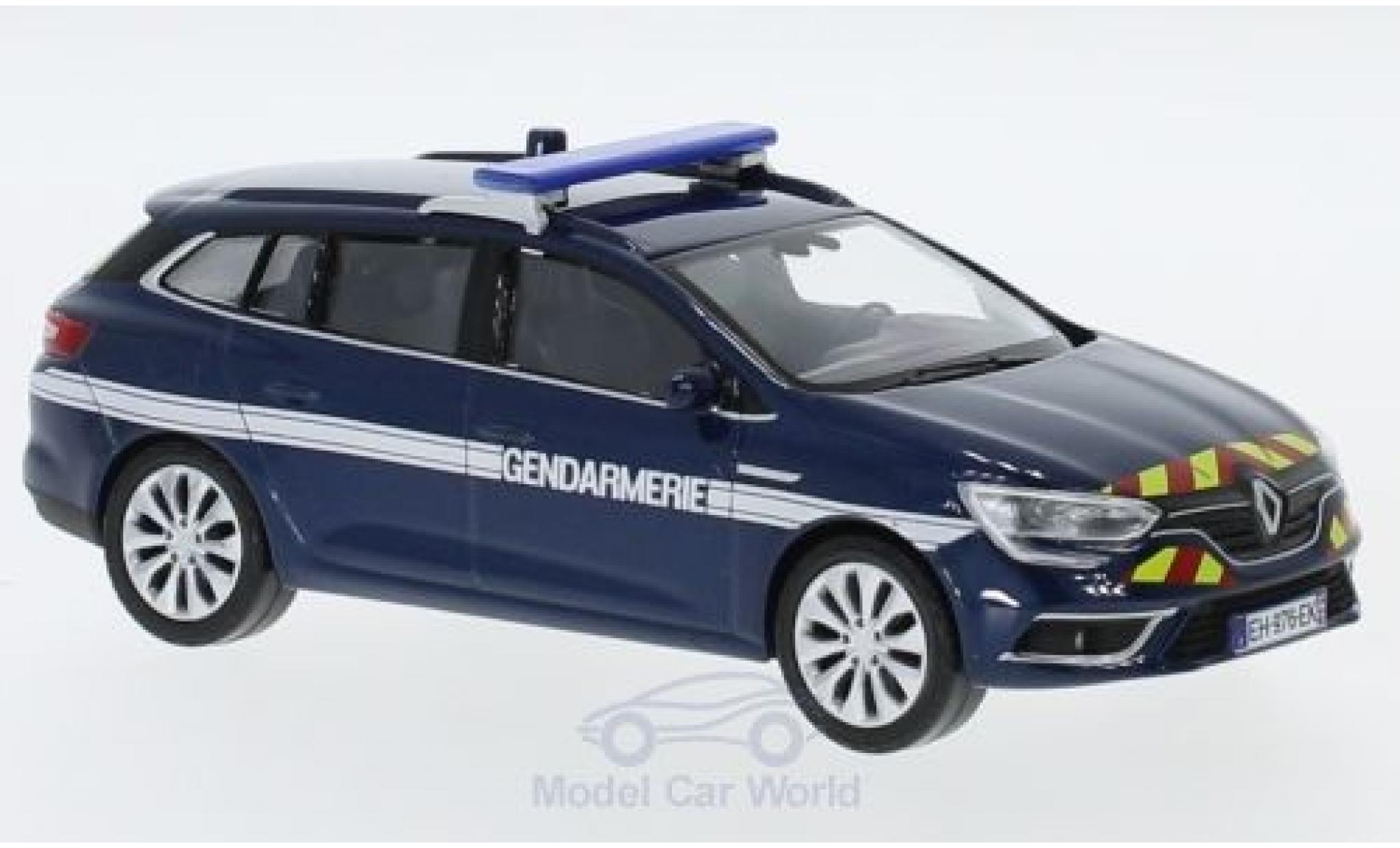 Renault Megane 1/43 Norev Estate Gendarmerie 2016 modelauto